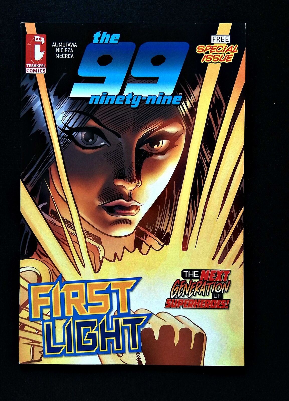 99 First Light Preview #0 Teshkeel Comics 2007 Vf/Nm