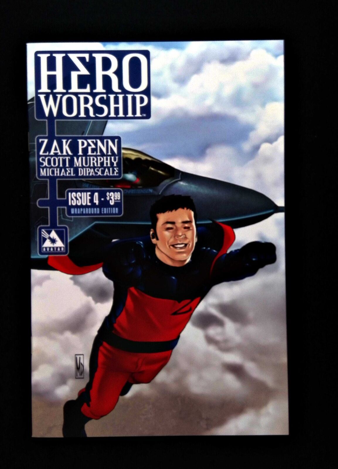 Hero Worship #4B Avatar Comics 2012 Nm Wraparound Variant