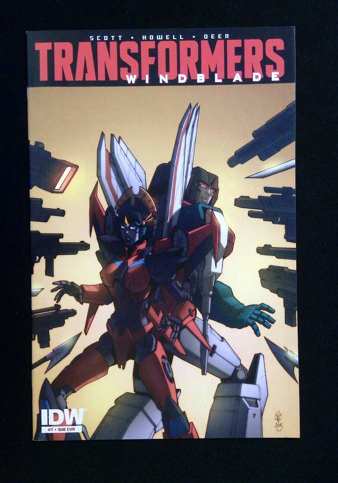 Transformers Windblade #7Sub Idw Comics 2015 Nm Casey Variant