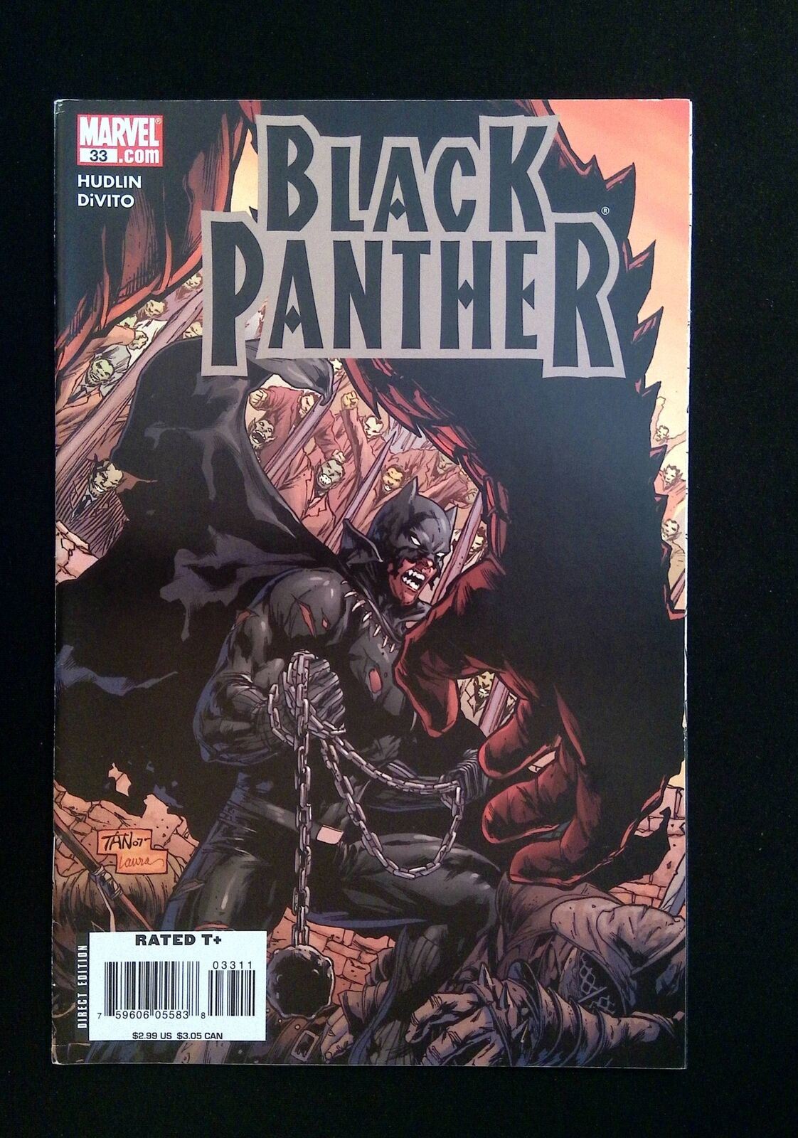 Black Panther #33 (3Rd Series) Marvel Comics 2008 Vf+