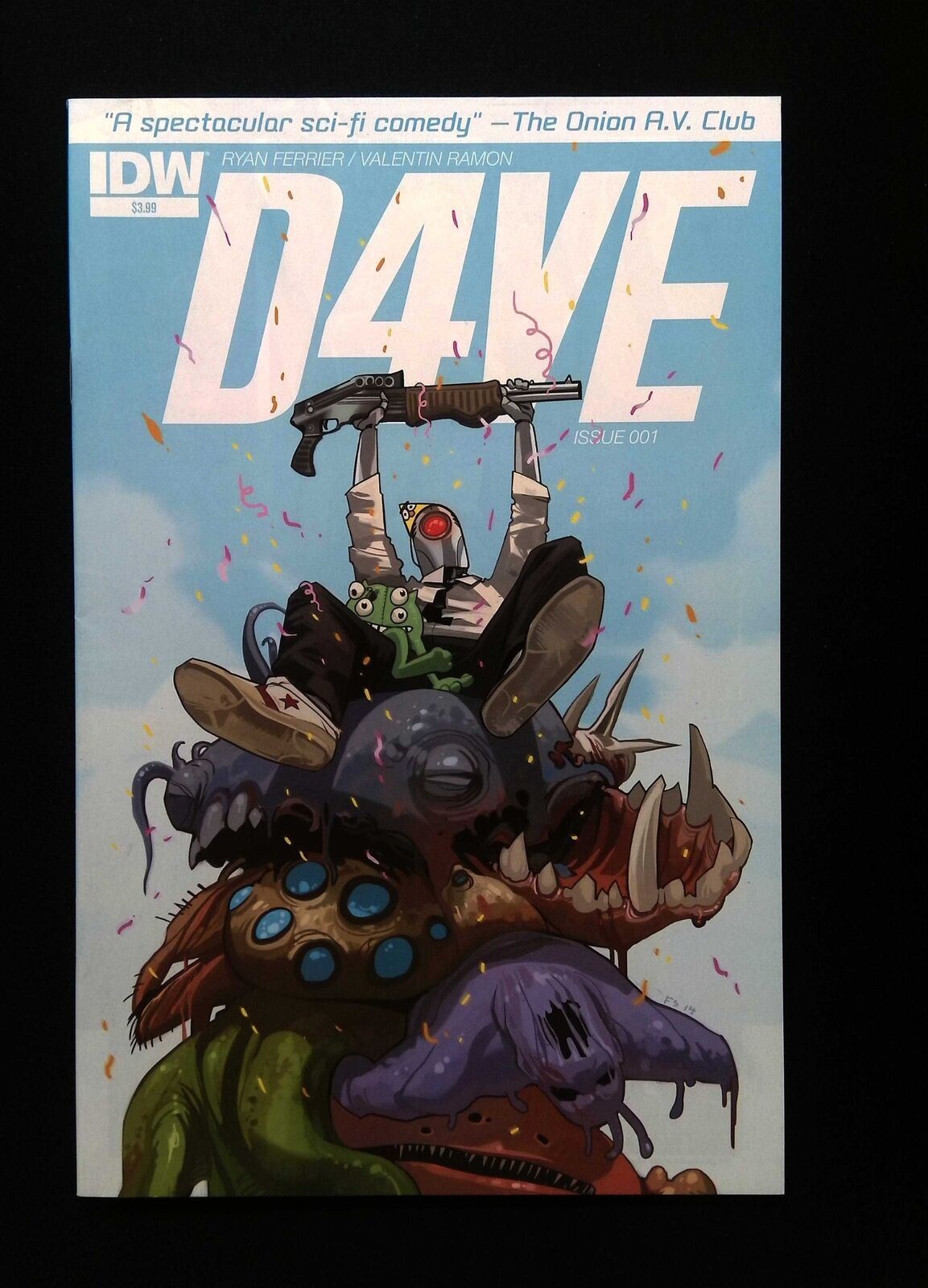 D4Ve #1 Idw Comics 2015 Vf+
