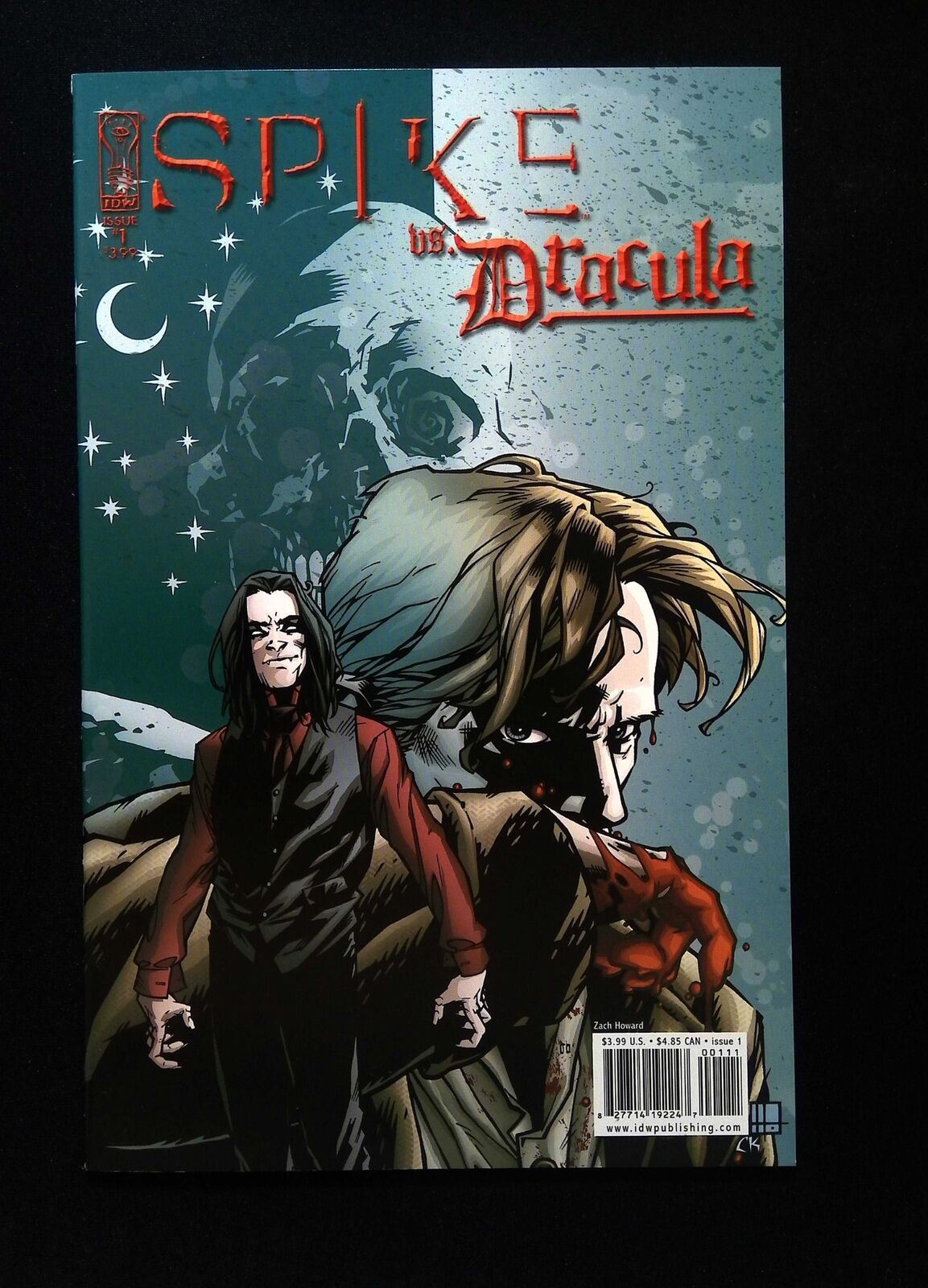 Spike Vs Dracula #1B Idw Comics 2006 Nm Howard Variant