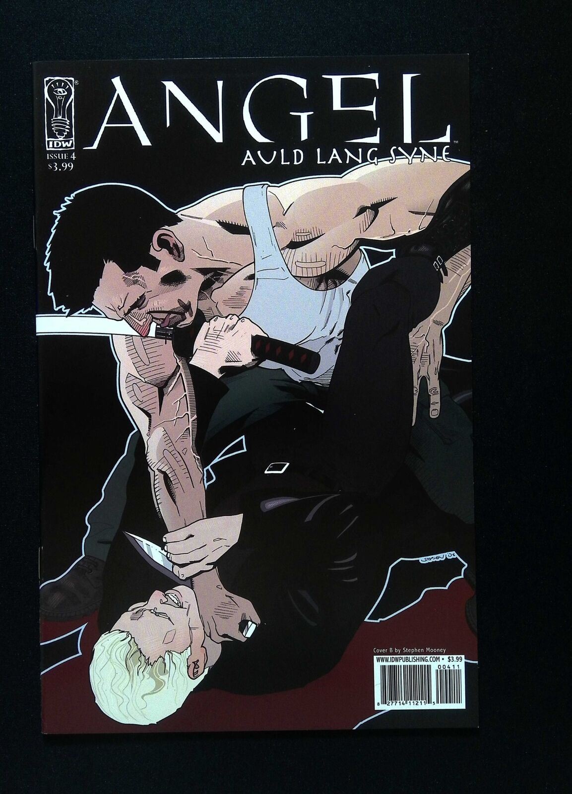 Angel Auld Lang Syne #4B Idw Comics 2007 Nm- Mooney Variant