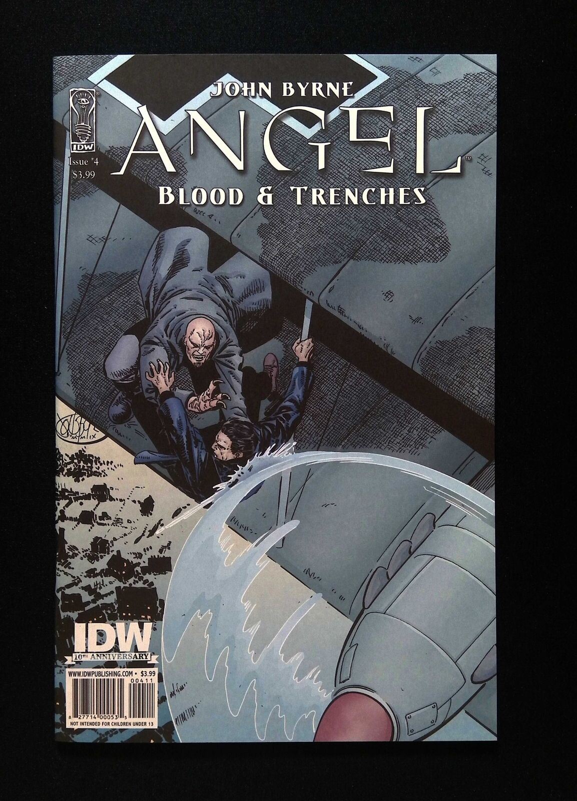 Angel Blood And Trenches #4 Idw Comics 2009 Nm+ Byrne Variant