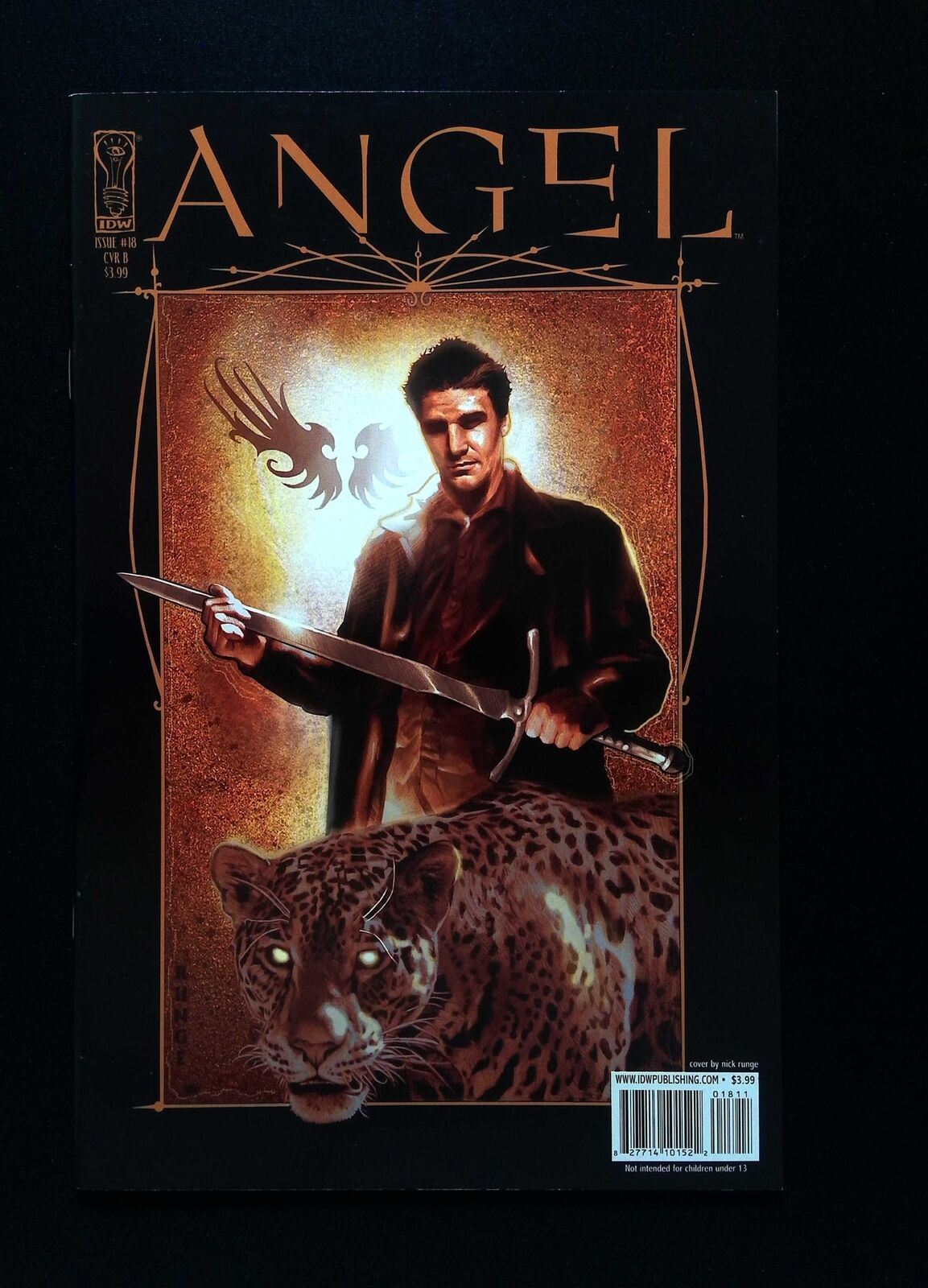 Ange #18B (3Rd Series) Idw Comics 2009 Vf+ Runge Variant