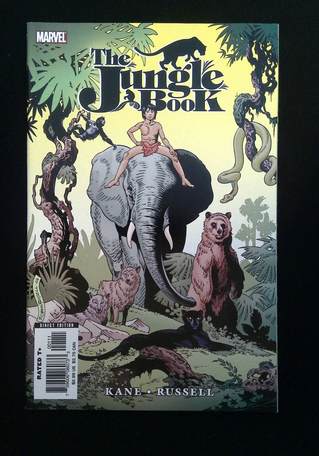 Jungle Book #1 Marvel Comics 2007 Nm-