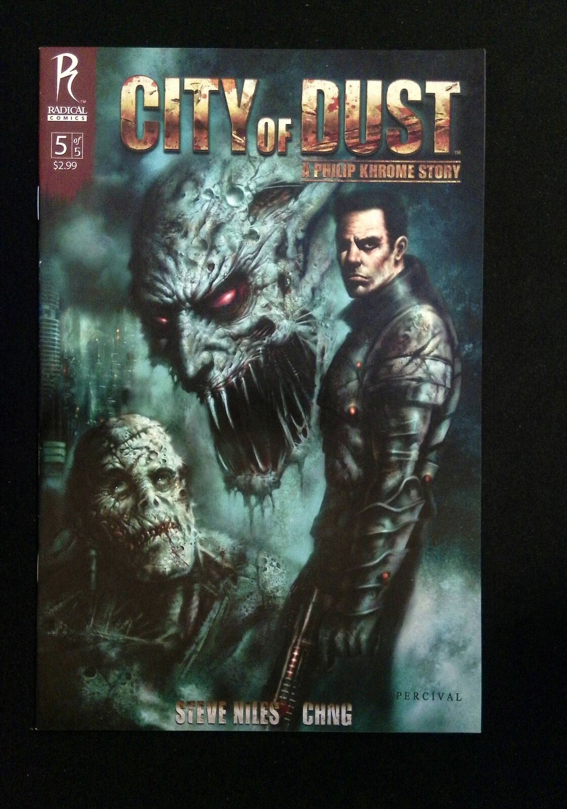 City Of Dust #5C Radical Comics Comics 2009 Vf+ Percival Variant