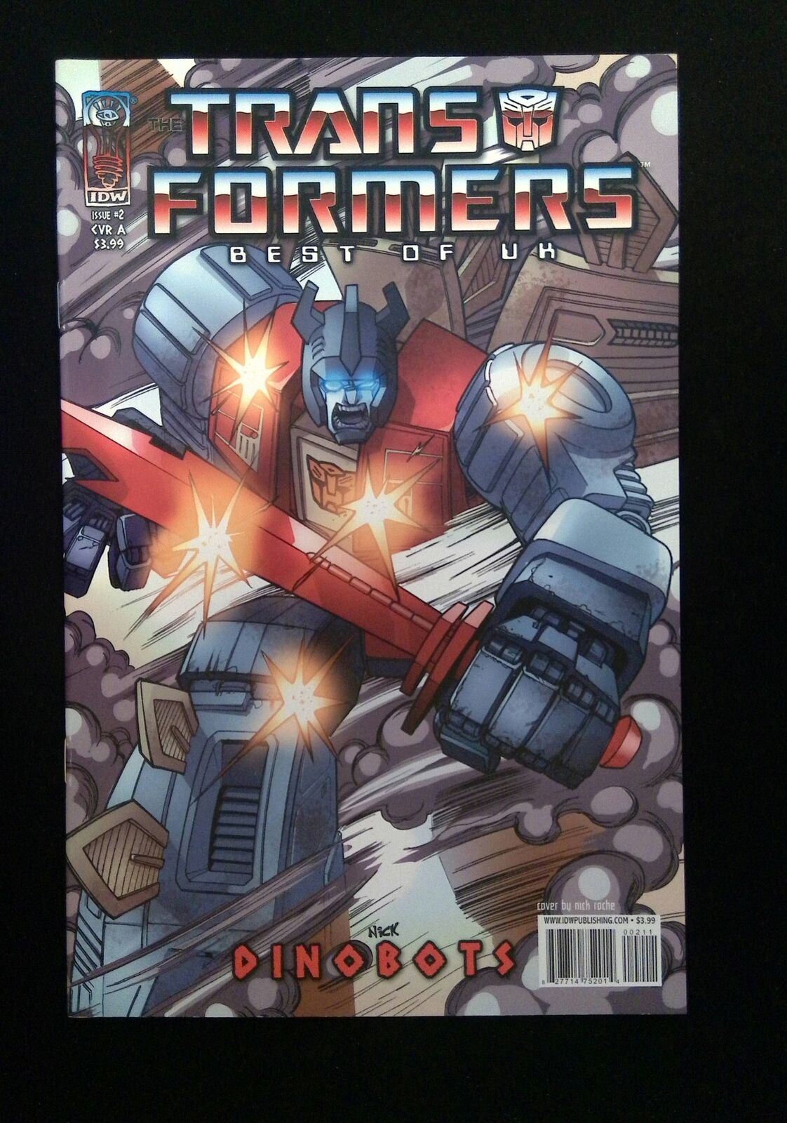 Transformers Best Of The Uk #2 Idw Comics 2007 Nm