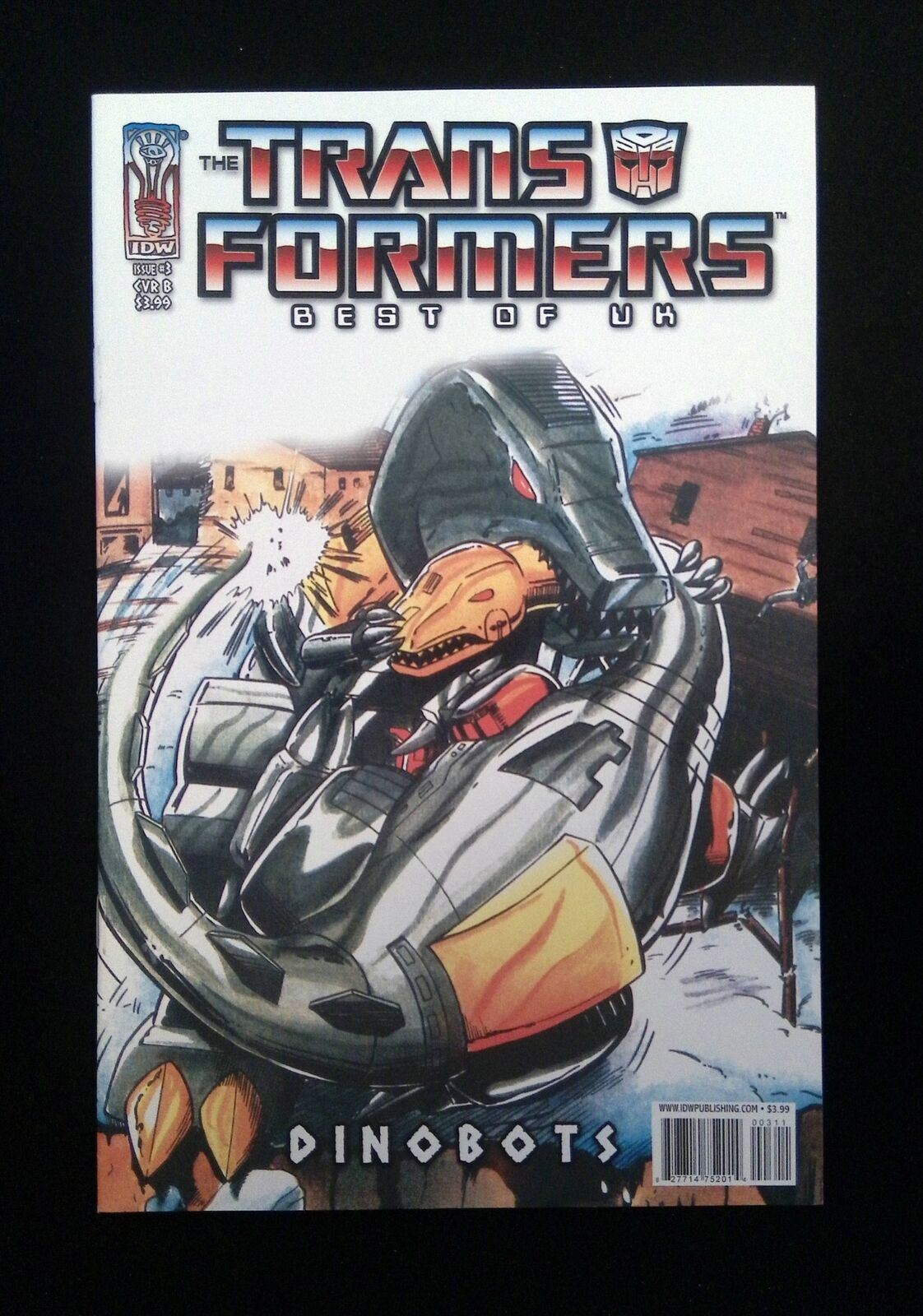 Transformers Best Of The Uk #3B Idw Comics 2007 Nm Variant Cover