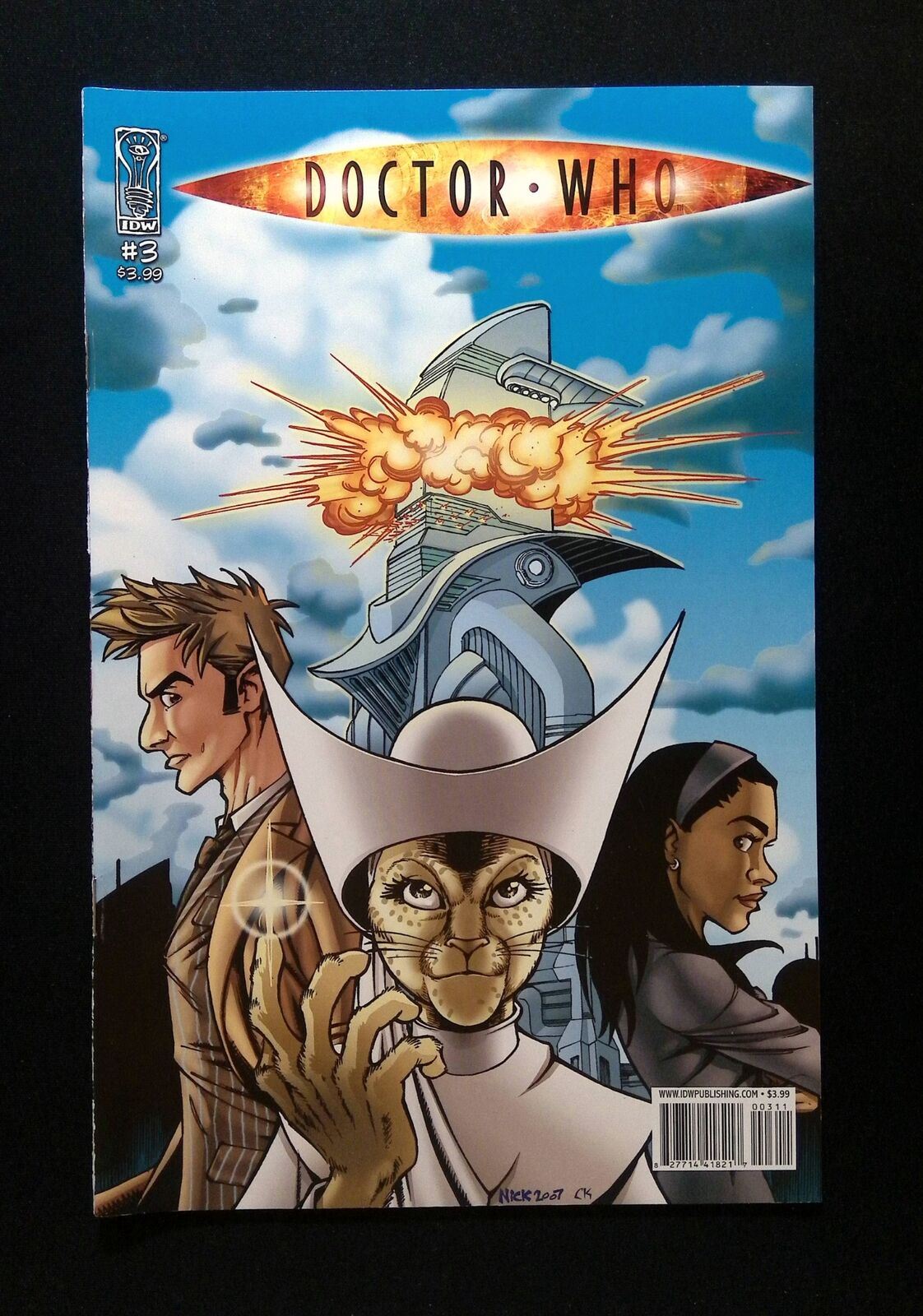 DOCTOR WHO #3 IDW COMICS 2008 VF/NM
