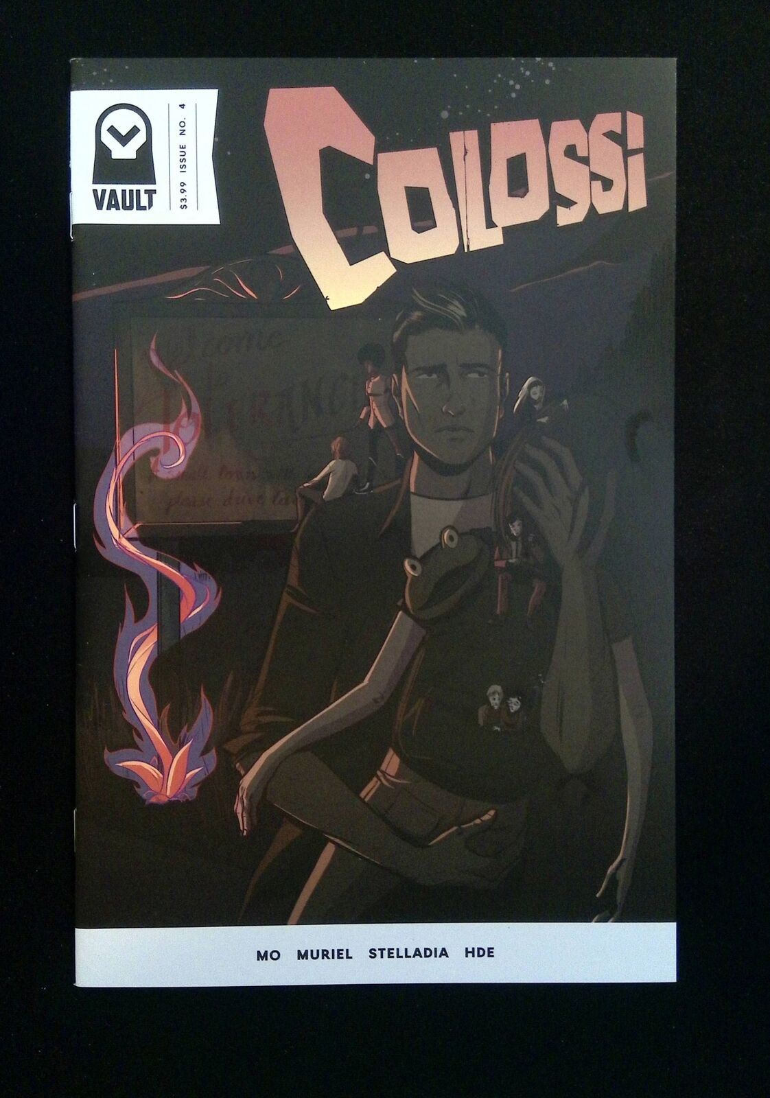 Colossi #4 Vault Comics 2017 Vf/Nm