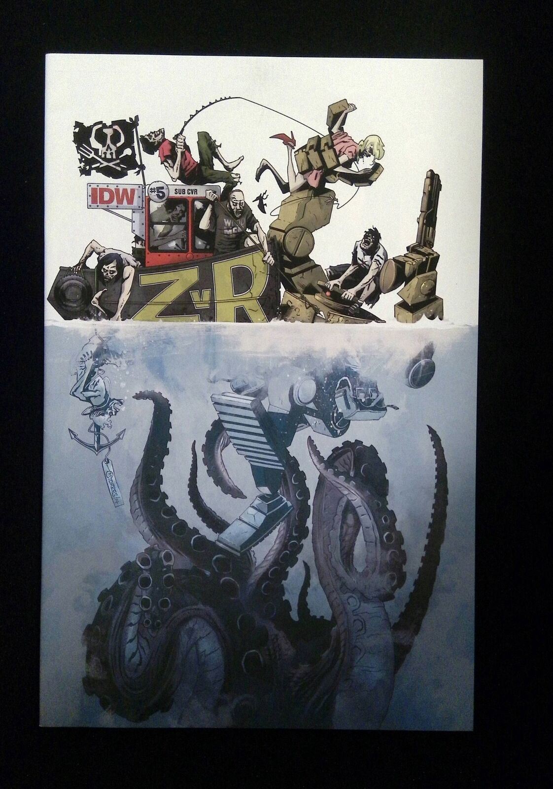 Zombies Vs Robots #5B Idw Comics 2015 Vf/Nm Torres Variant