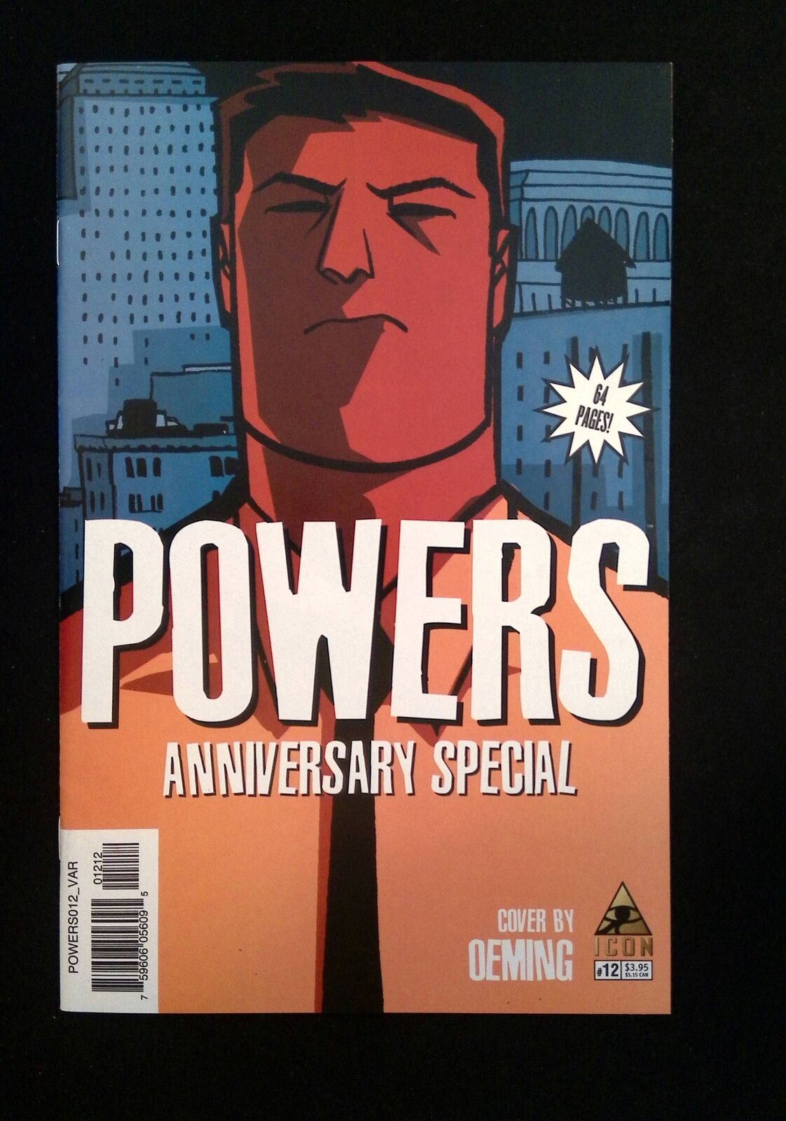 Powers #12B (2Nd Series) Marvel/Icon Comics 2005 Vf/Nm Oeming Variant