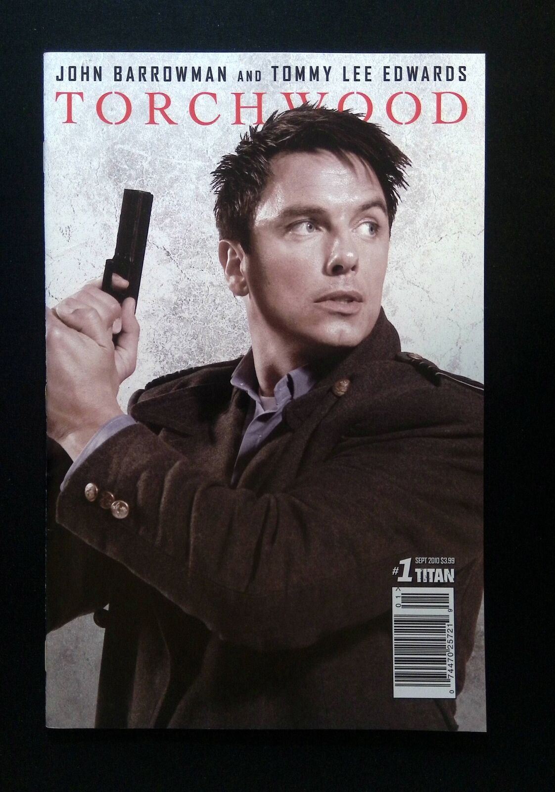 Torchwood #1B Titan Comics 2010 Vf+ Variant Cover
