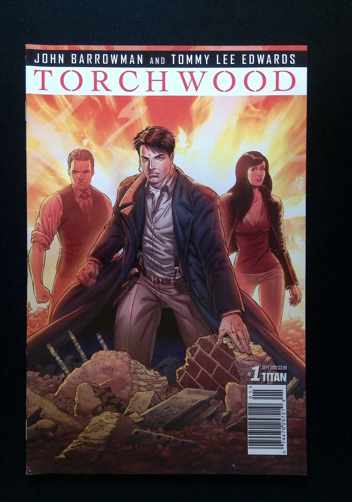 Torchwood #1A Titan Comics 2010 Vf/Nm