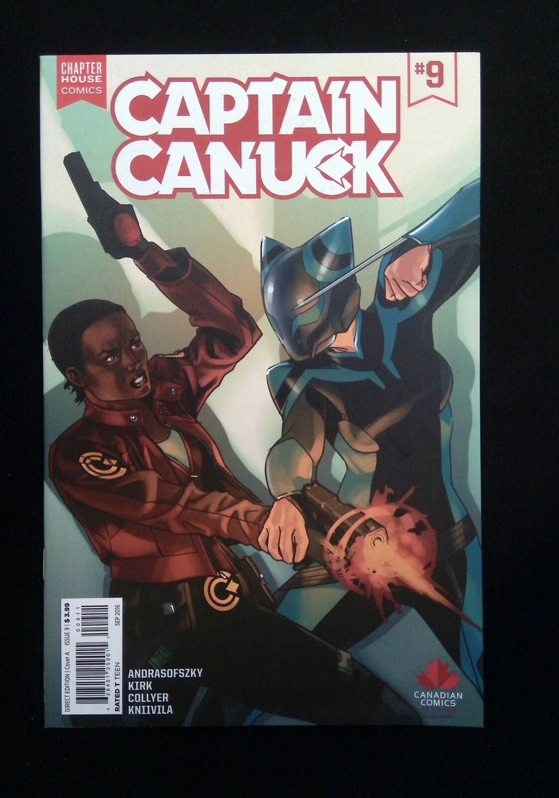 Captain Canuck #9 Chapterhouse Comics 2016 Nm-