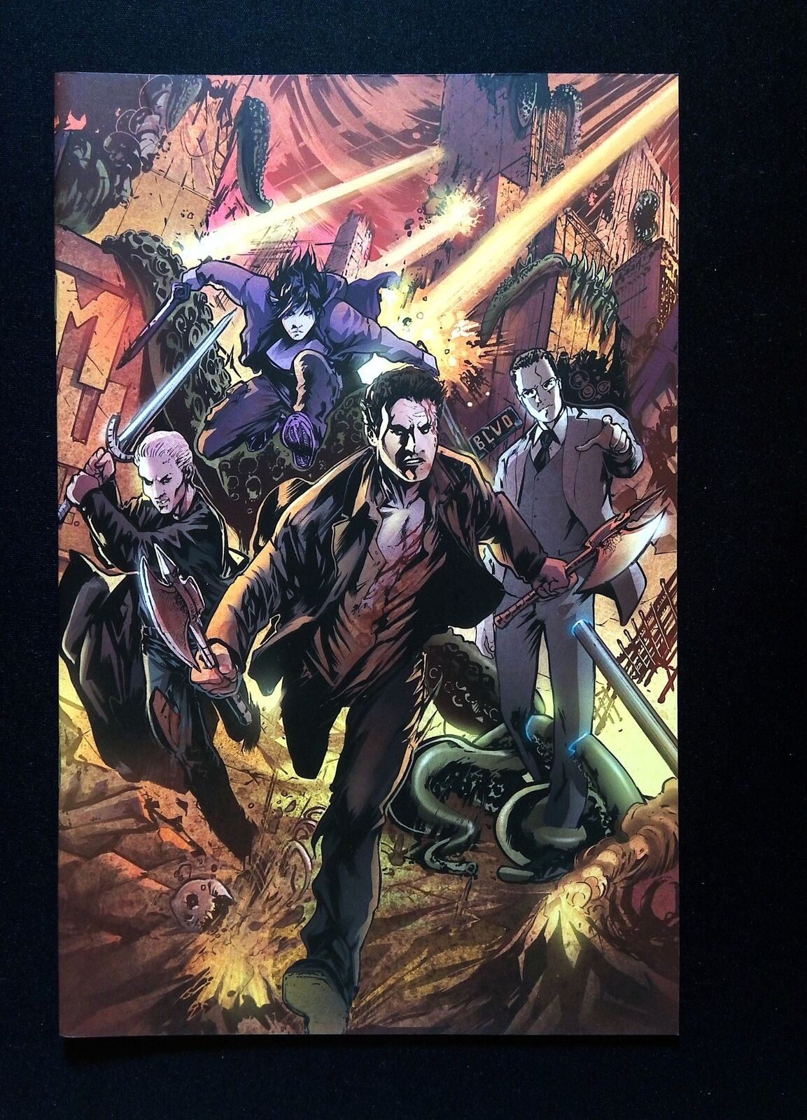 Angel After The Fall #15B Idw Comics 2008 Nm+ Urra Variant