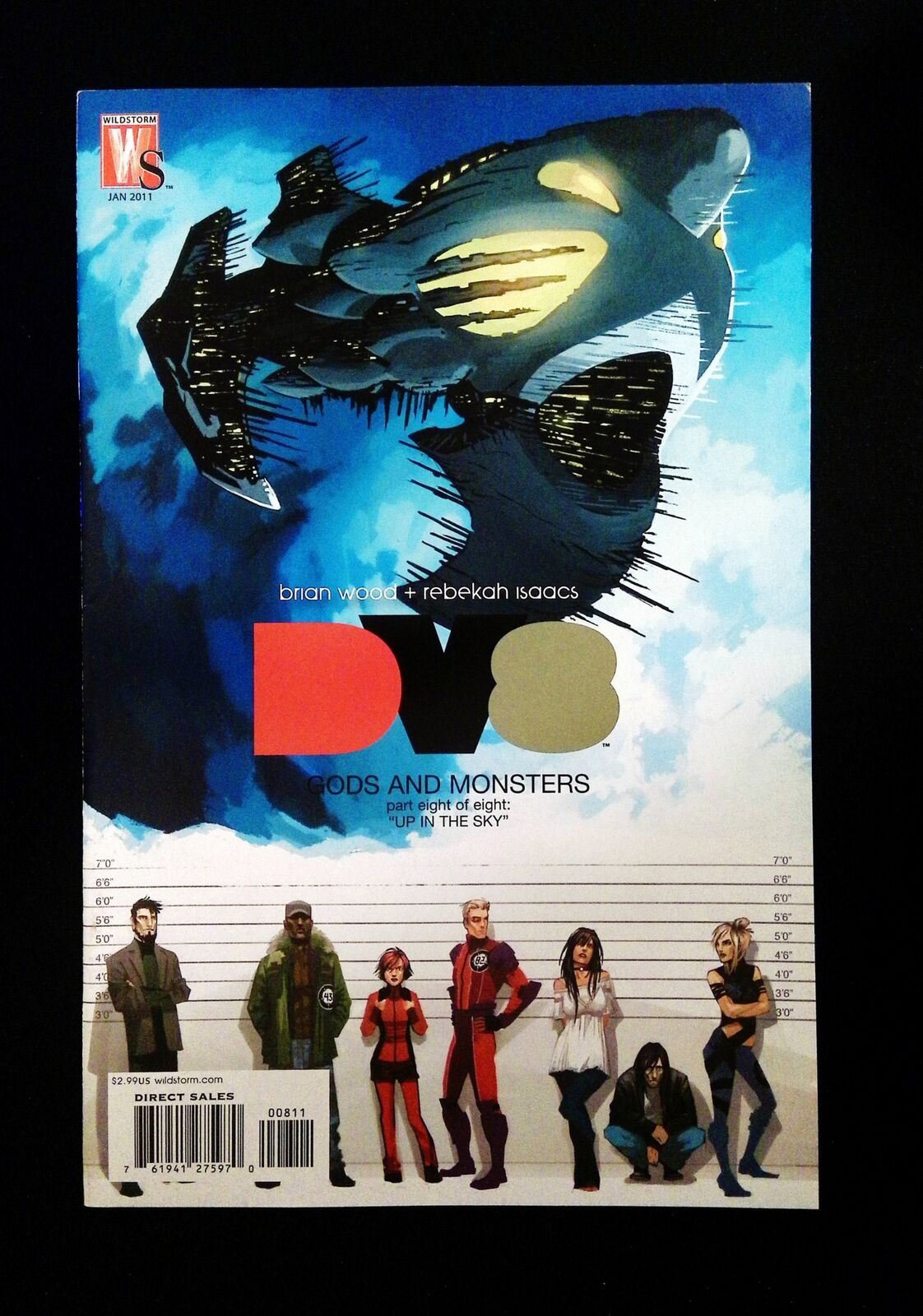 Dv8 #8 Dc/Wildstorm Comics 2011 Vf+