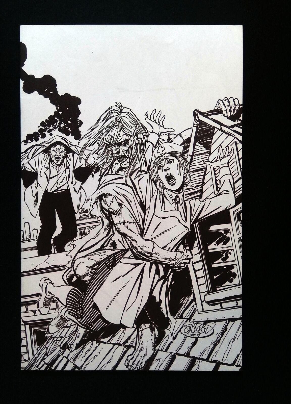 Angel Vs Frankestein Ii #1B Idw Comics 2010 Nm- Byrne Variant