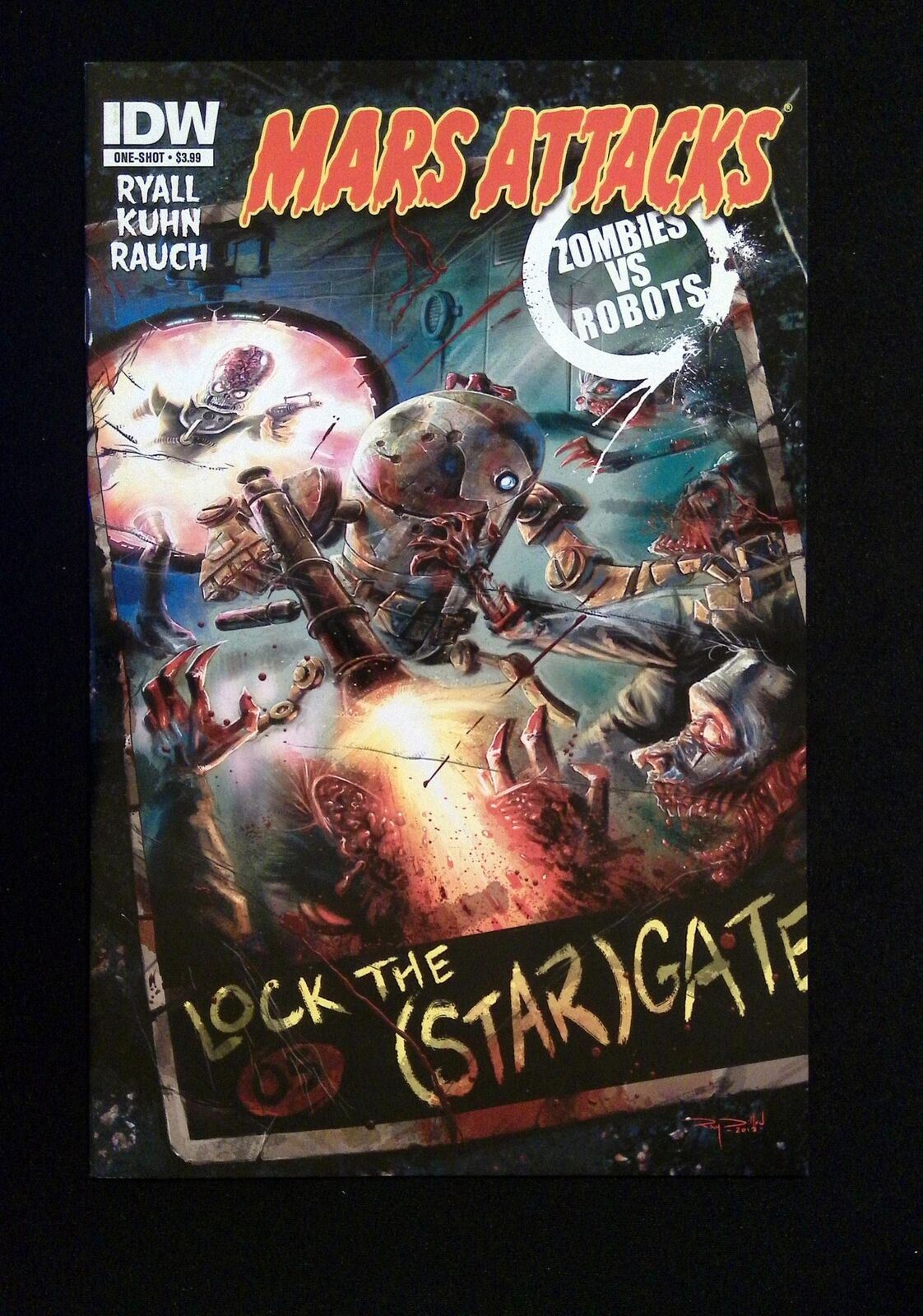 Mars Attack Zombies Vs. Robots #0 Idw Comics 2013 Nm-