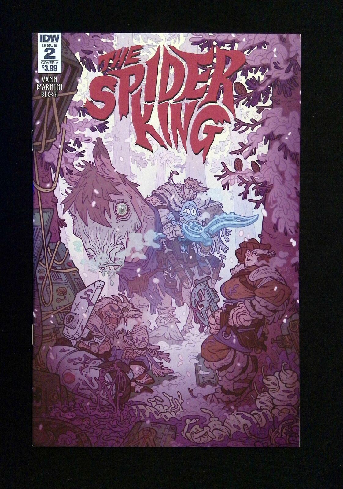 Spider King #2 Idw Comics 2018 Vf/Nm Chan Variant