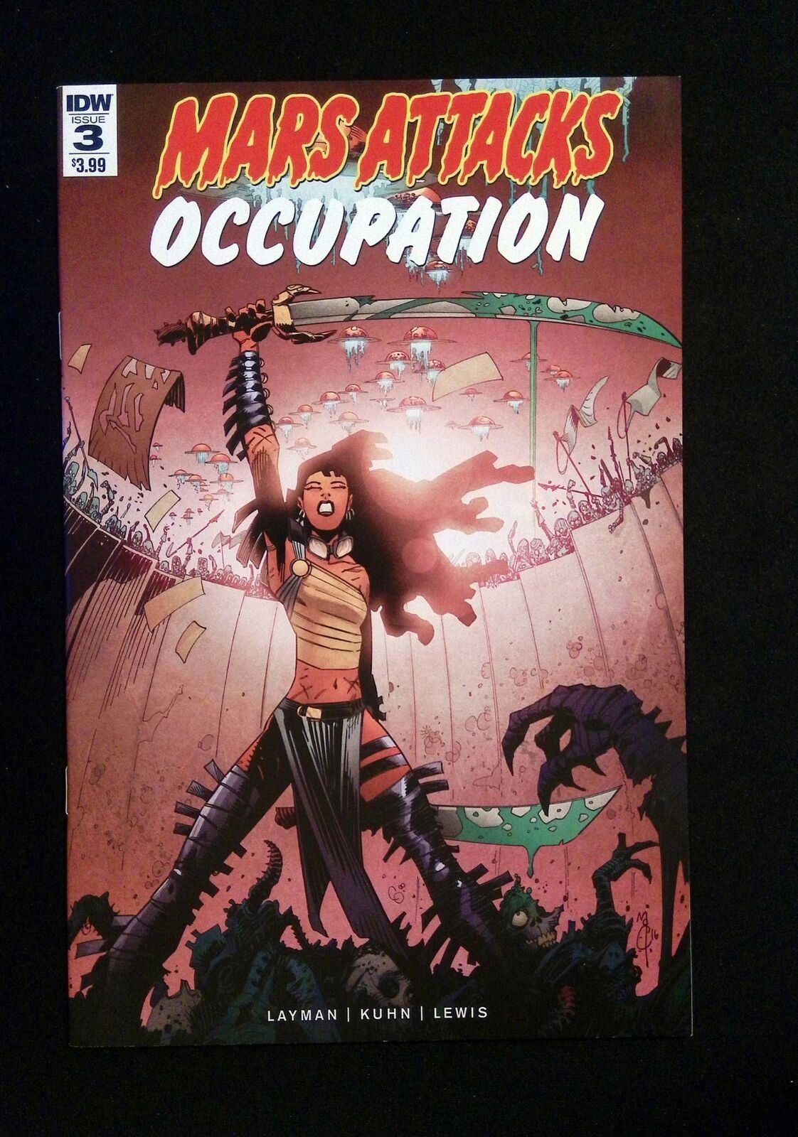Mars Attack Occupation #3 Idw Comics 2016 Nm
