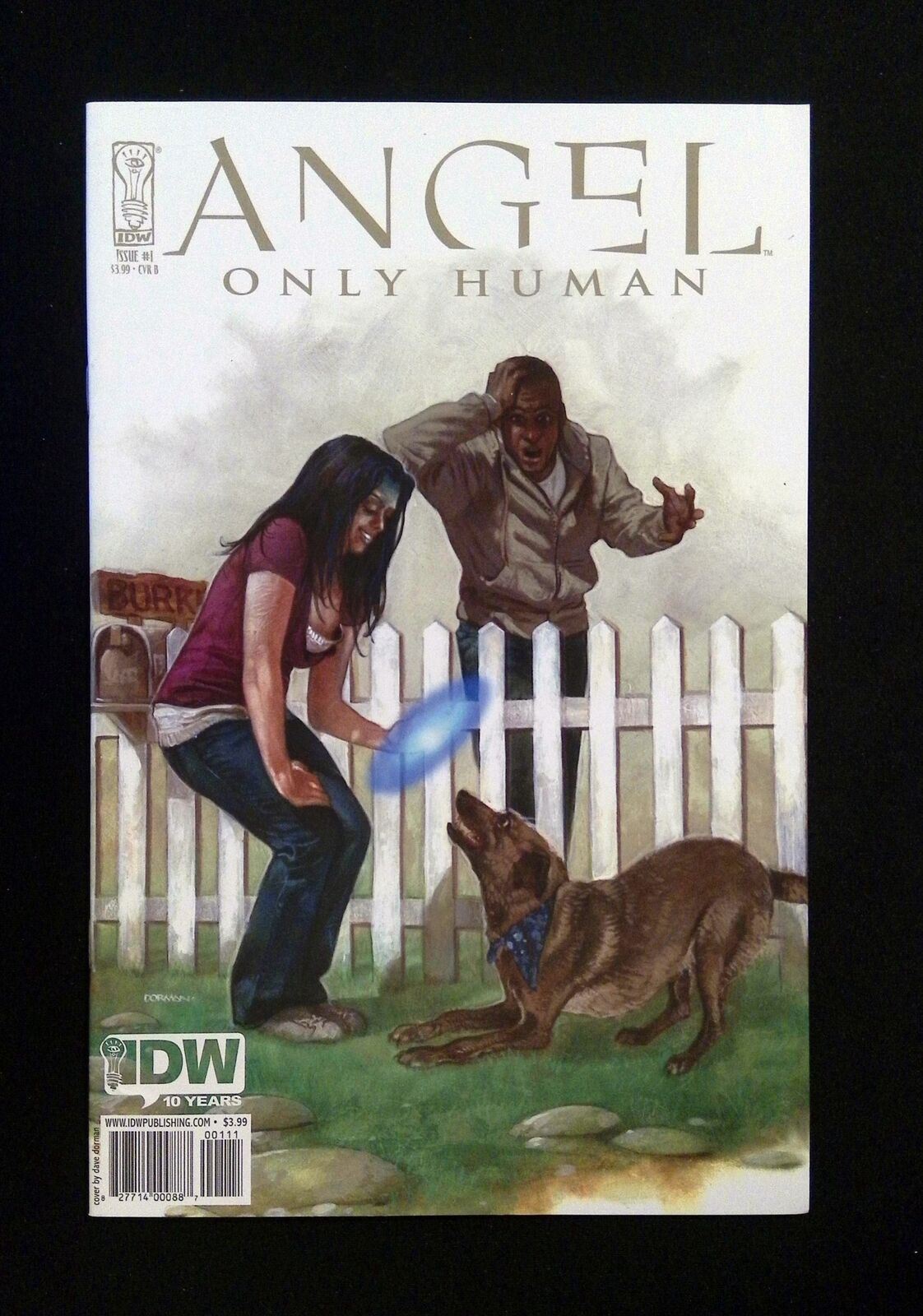 Angel Only Human #1B Idw Comics 2009 Vf/Nm Dorman Variant
