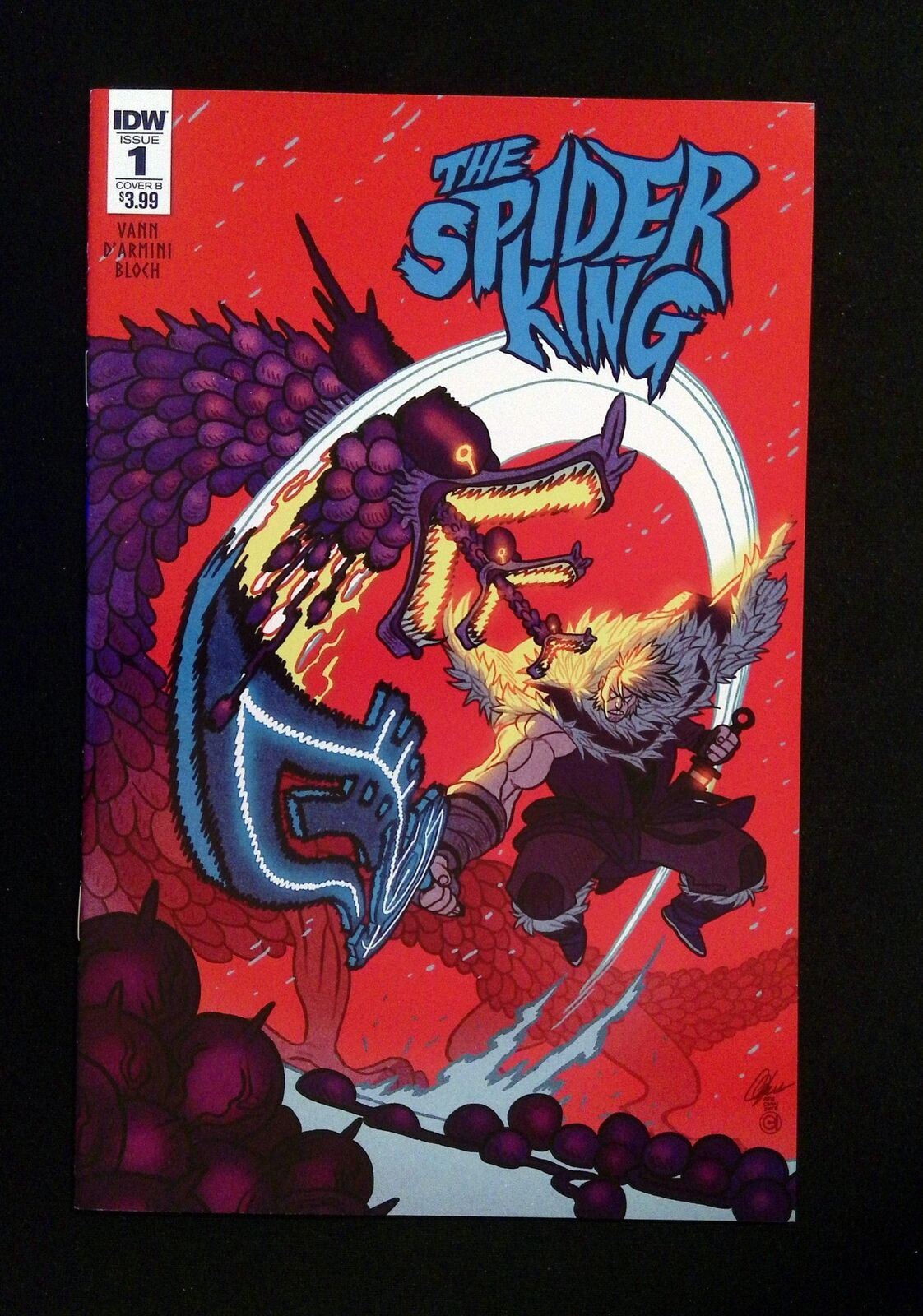 Spider King #1B Idw Comics 2018 Nm Chan Variant