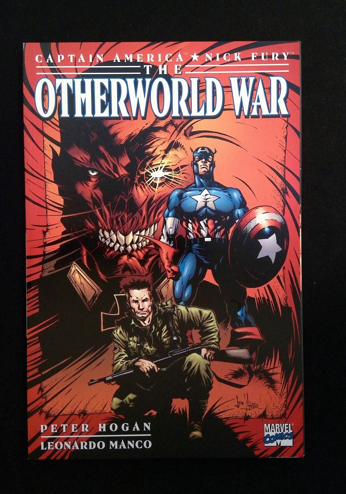 Captain America Nick Fury The Otherworld War #1 Marvel Comics 2001 Nm