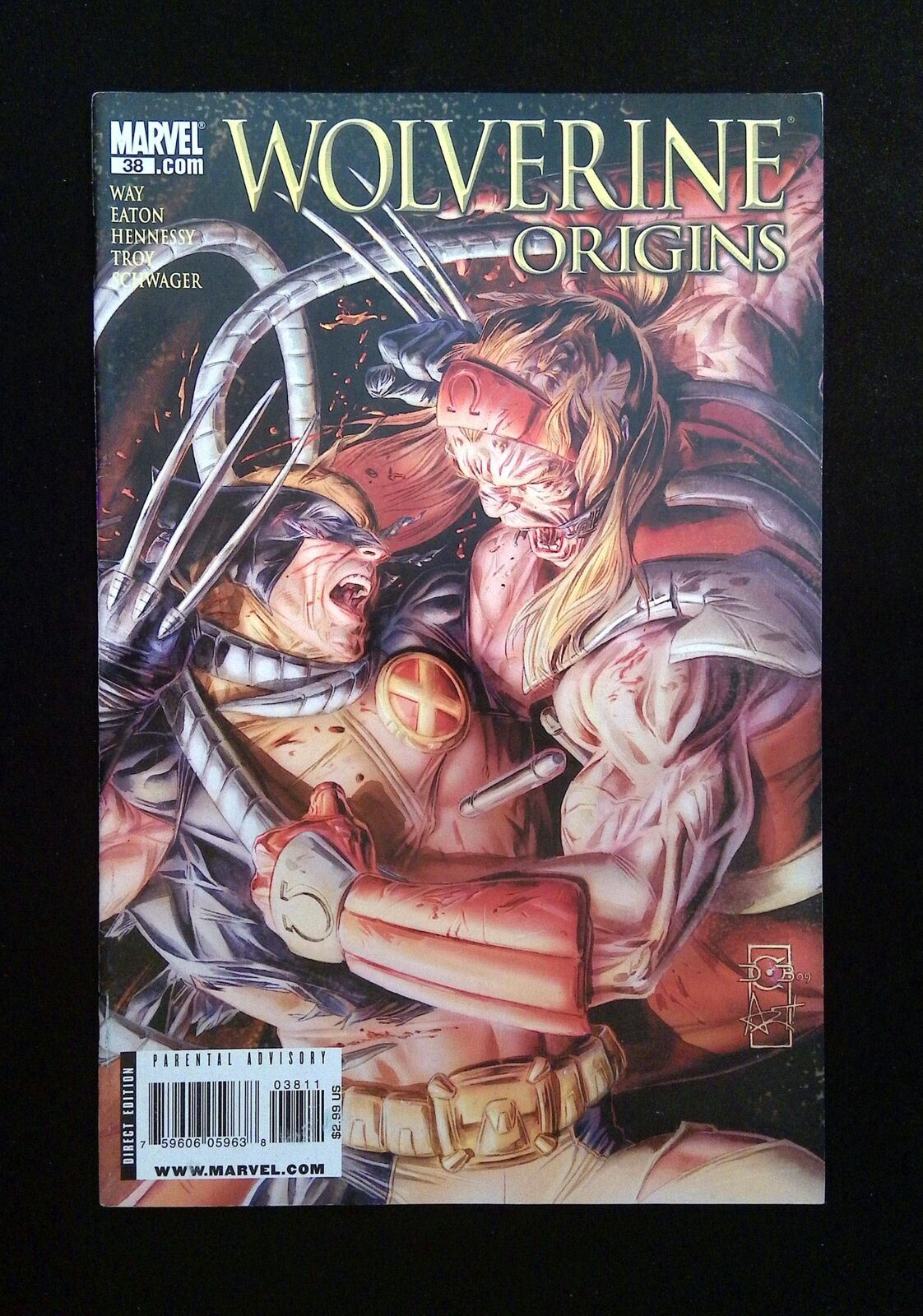 Wolverine Origins #38 Marvel Comics 2009 Vf+