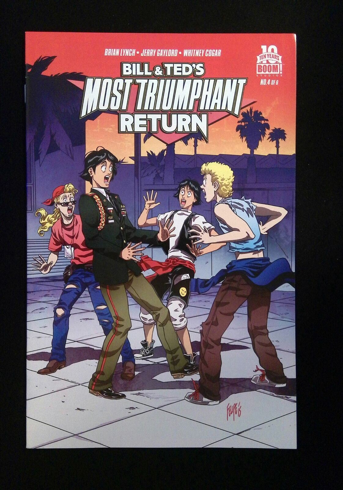 Bill And Ted'S Most Triumphant Return #4 Boom Comics 2015 Nm