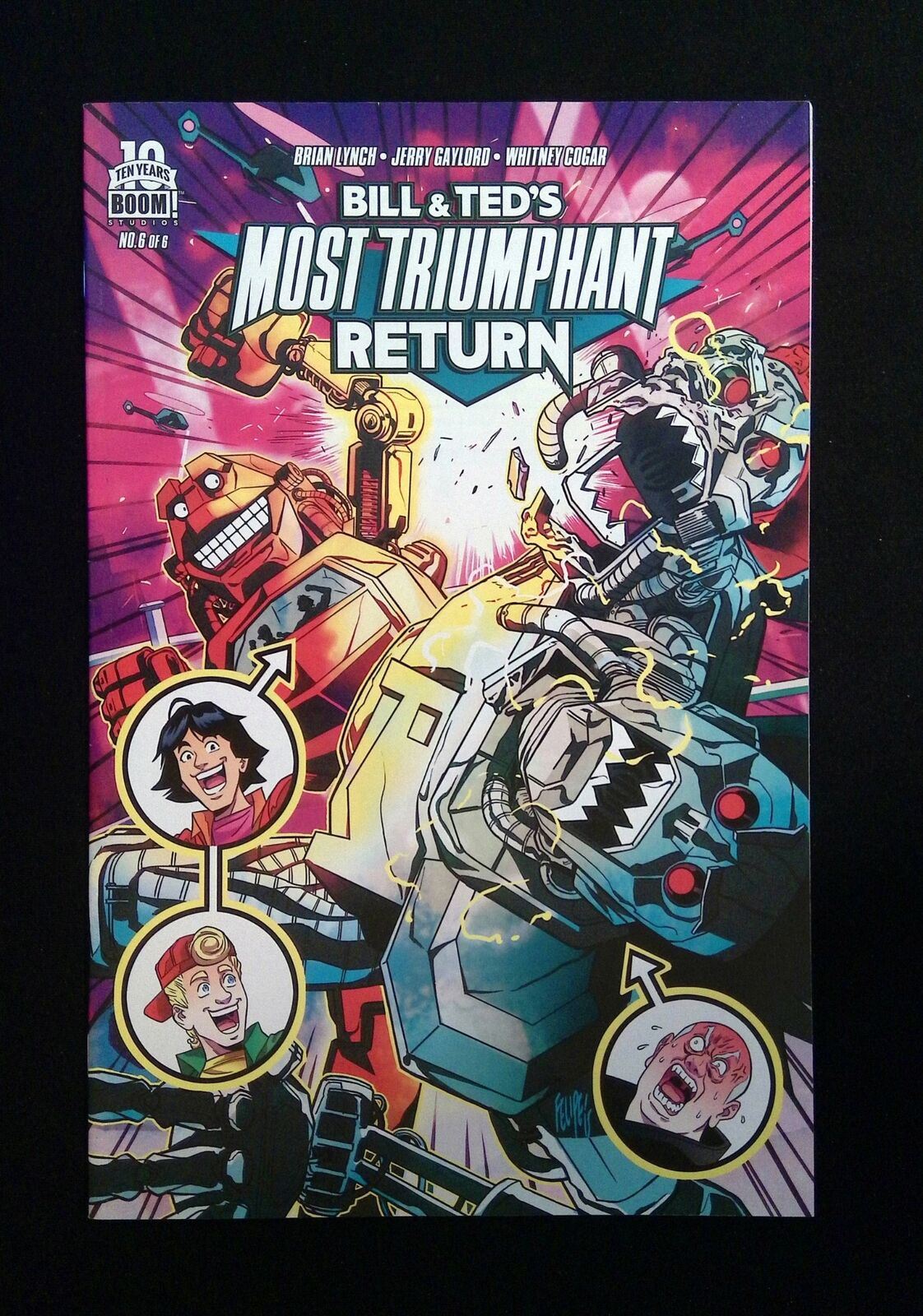 Bill And Ted'S Most Triumphant Return #6 Boom Comics 2015 Vf/Nm
