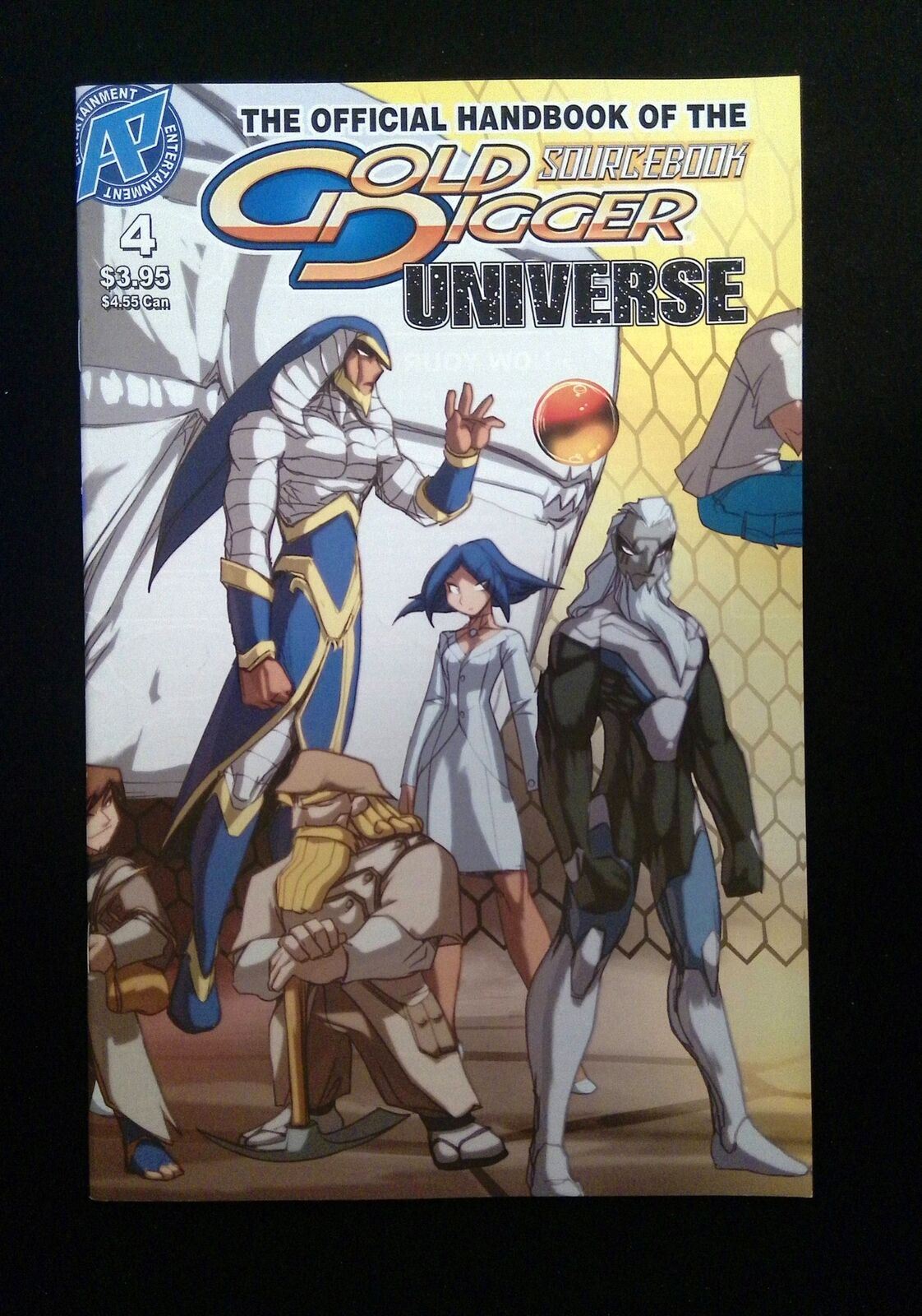 Gold Digger Sourcebook Official Universe Handbook #4 Antartic Press 2007 Vf/Nm