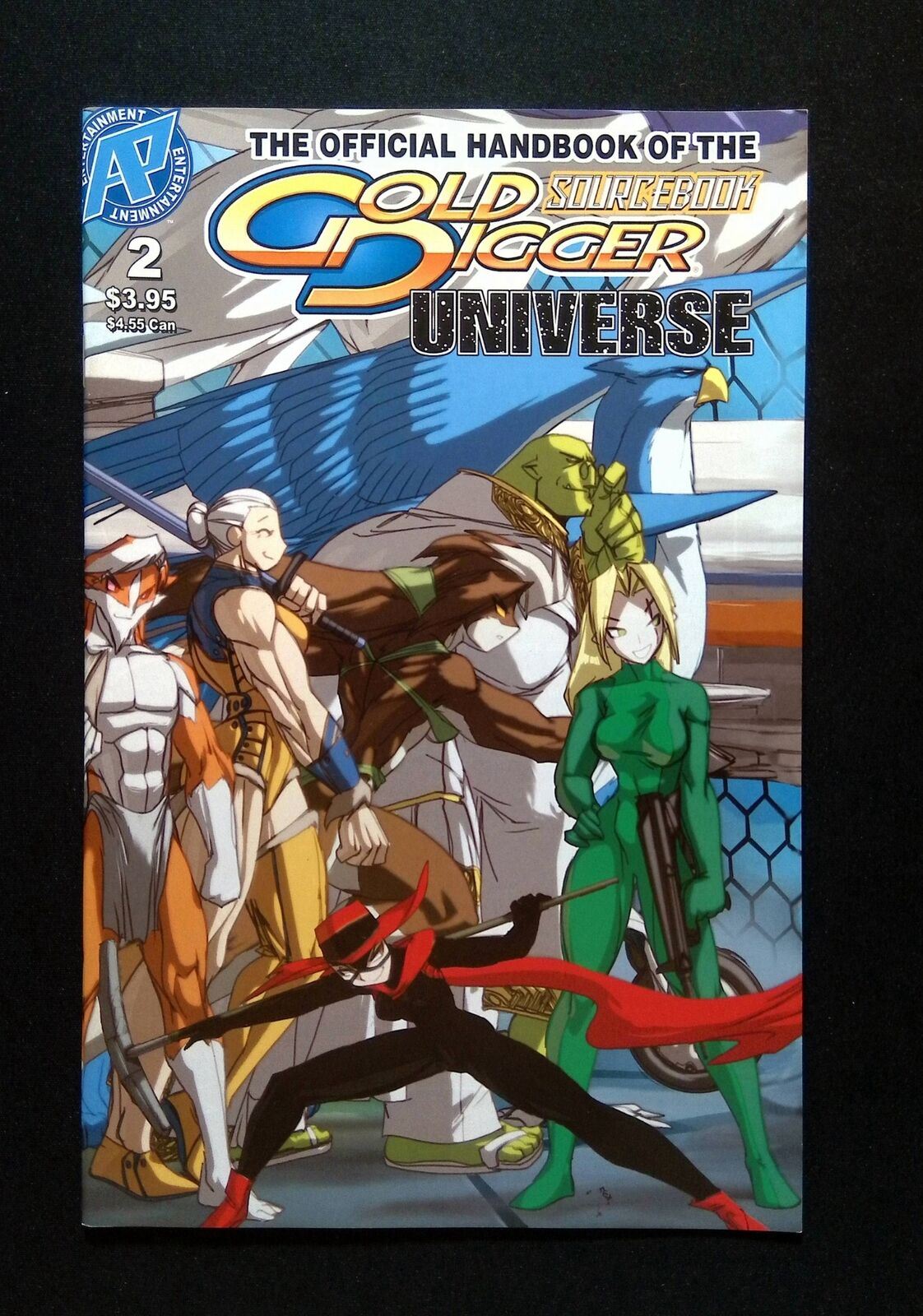 Gold Digger Sourcebook Official Universe Handbook #2 Antartic Press 2007 Nm