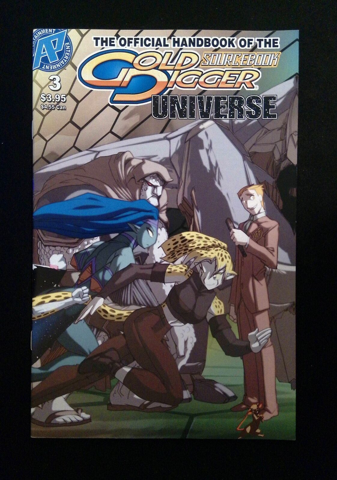 Gold Digger Sourcebook Official Universe Handbook #3 Antartic Press 2007 Vf/Nm