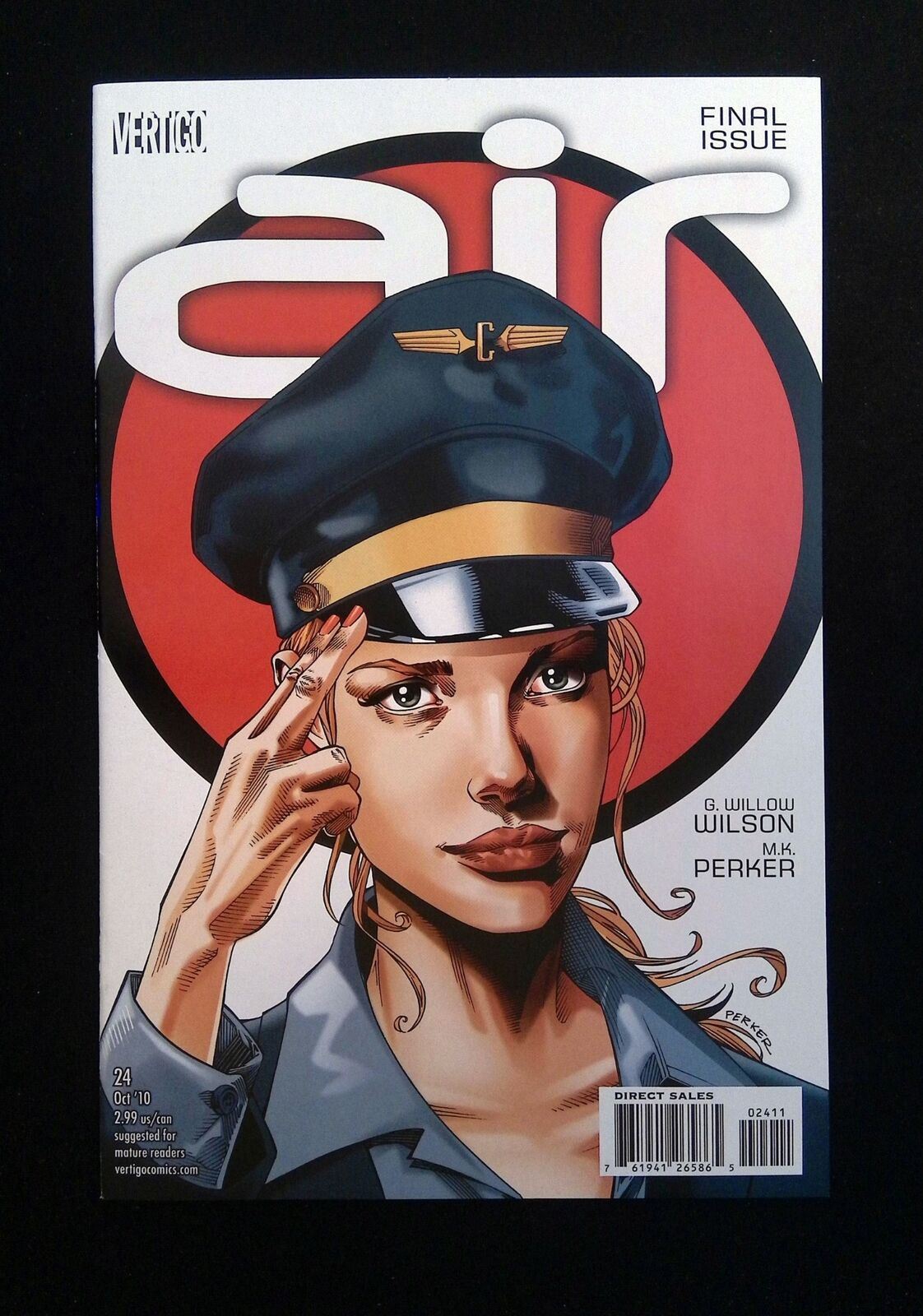 Air #24 Dc/Vertigo Comics 2010 Vf+