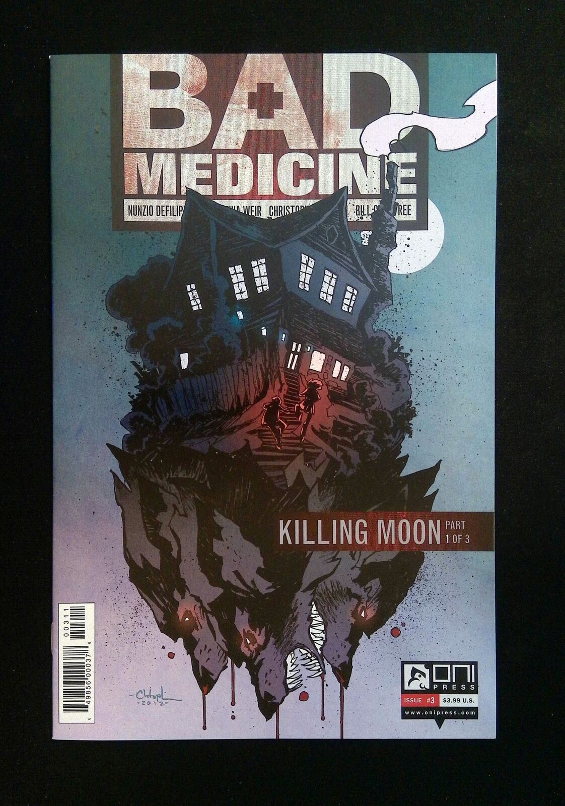 Bad Medicine #3 Oni Press Comics 2012 Vf/Nm