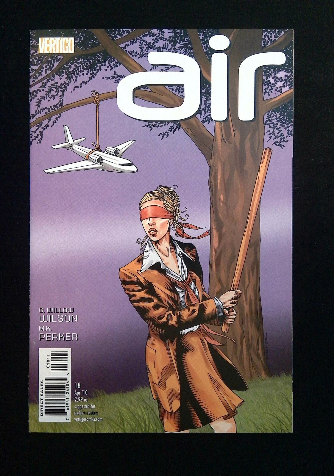Air #18 Dc/Vertigo Comics 2010 Nm-