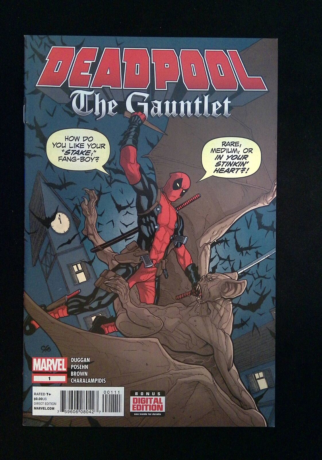 Deadpool The Gauntlet Infinite Comics Preview #1 Marvel Comics 2014 Vf+