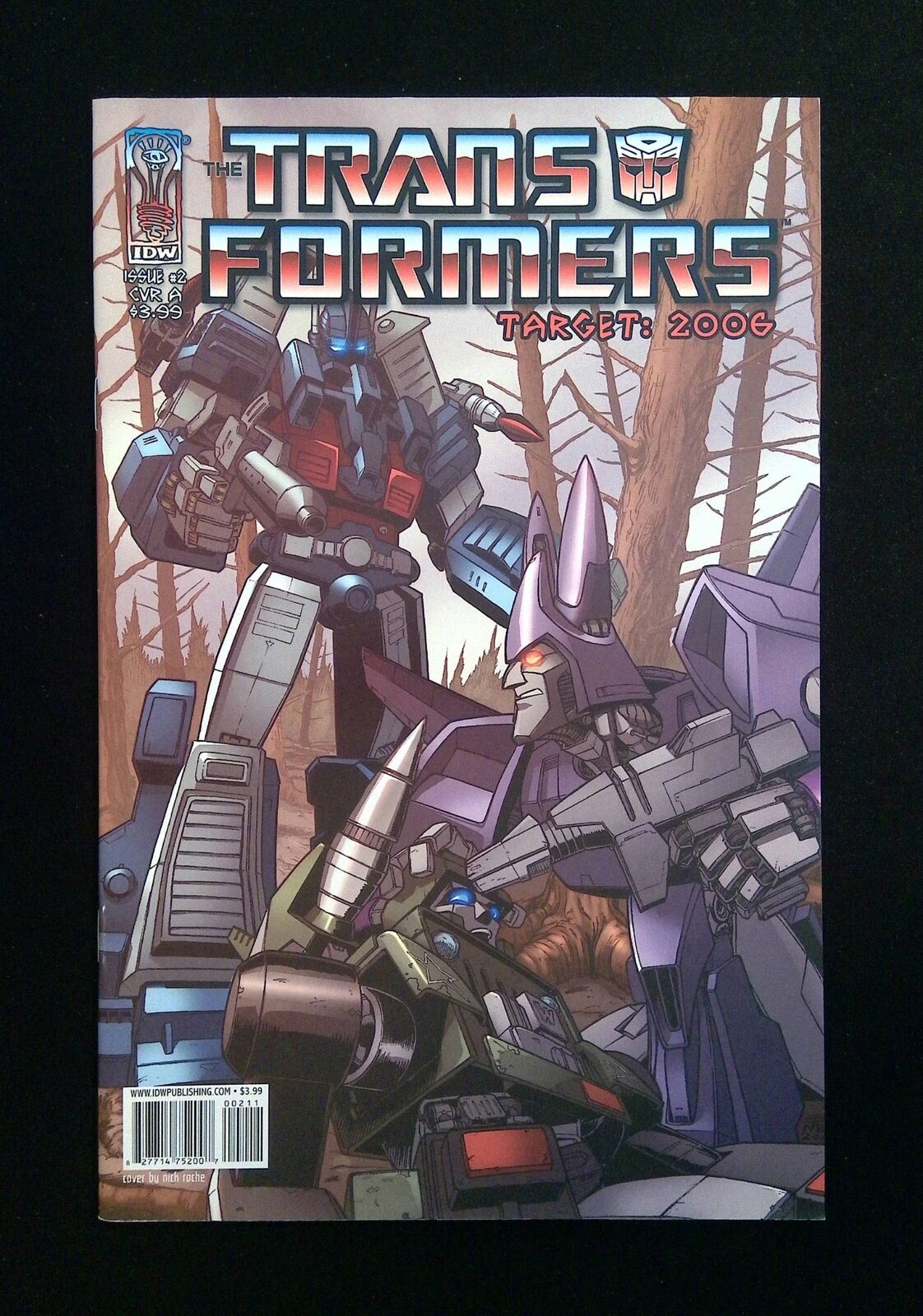 Transformers Target 2006 #2 Idw Comics 2007 Nm-