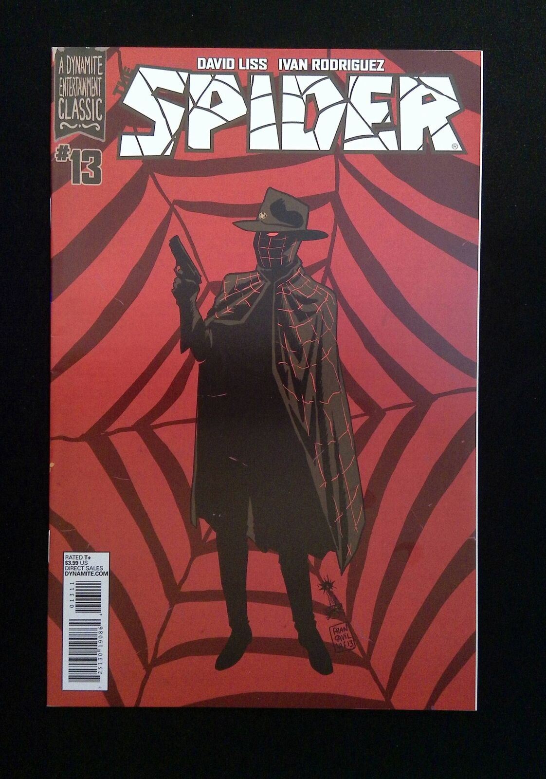 Spider #13 Dynamite Comics 2013 Vf+