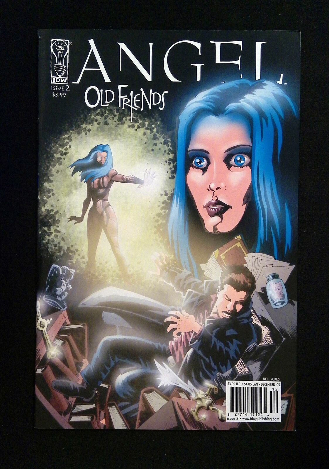 Angel Old Friends #2B Idw Comics 2005 Nm- Vokes Variant
