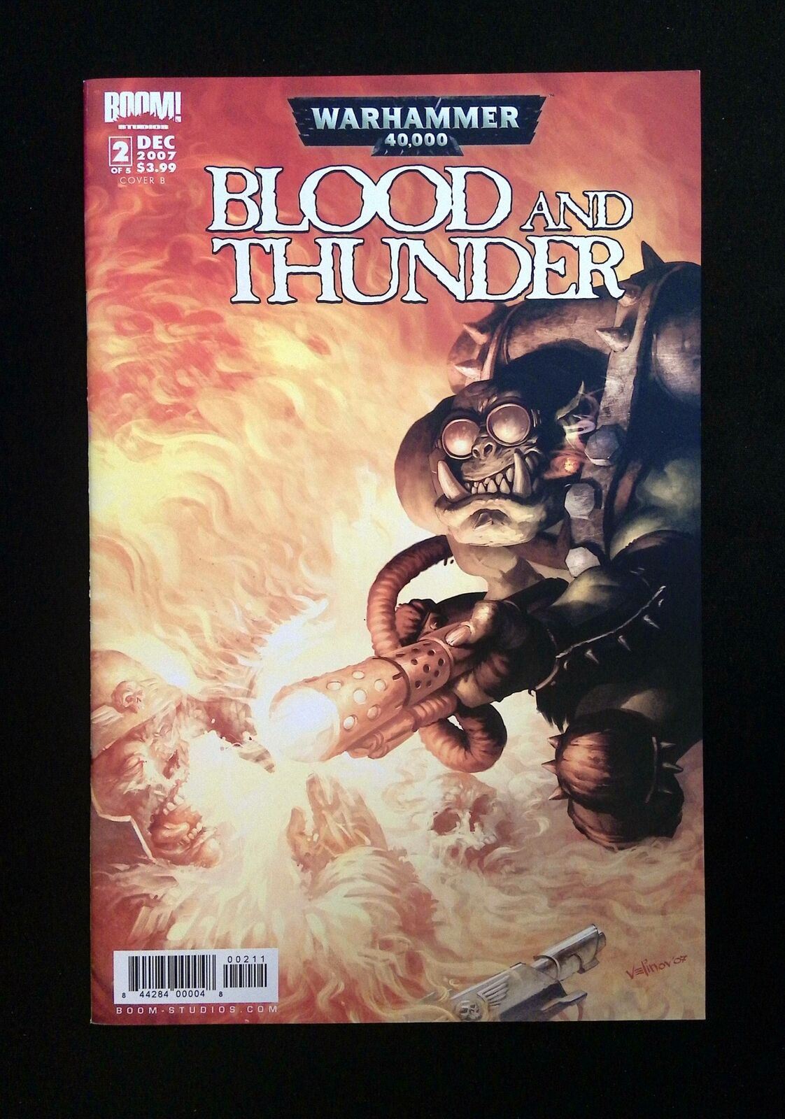 Warhammer 40K Blood And Thunder #2B Boom Comics 2007 Nm Yasmine Variant