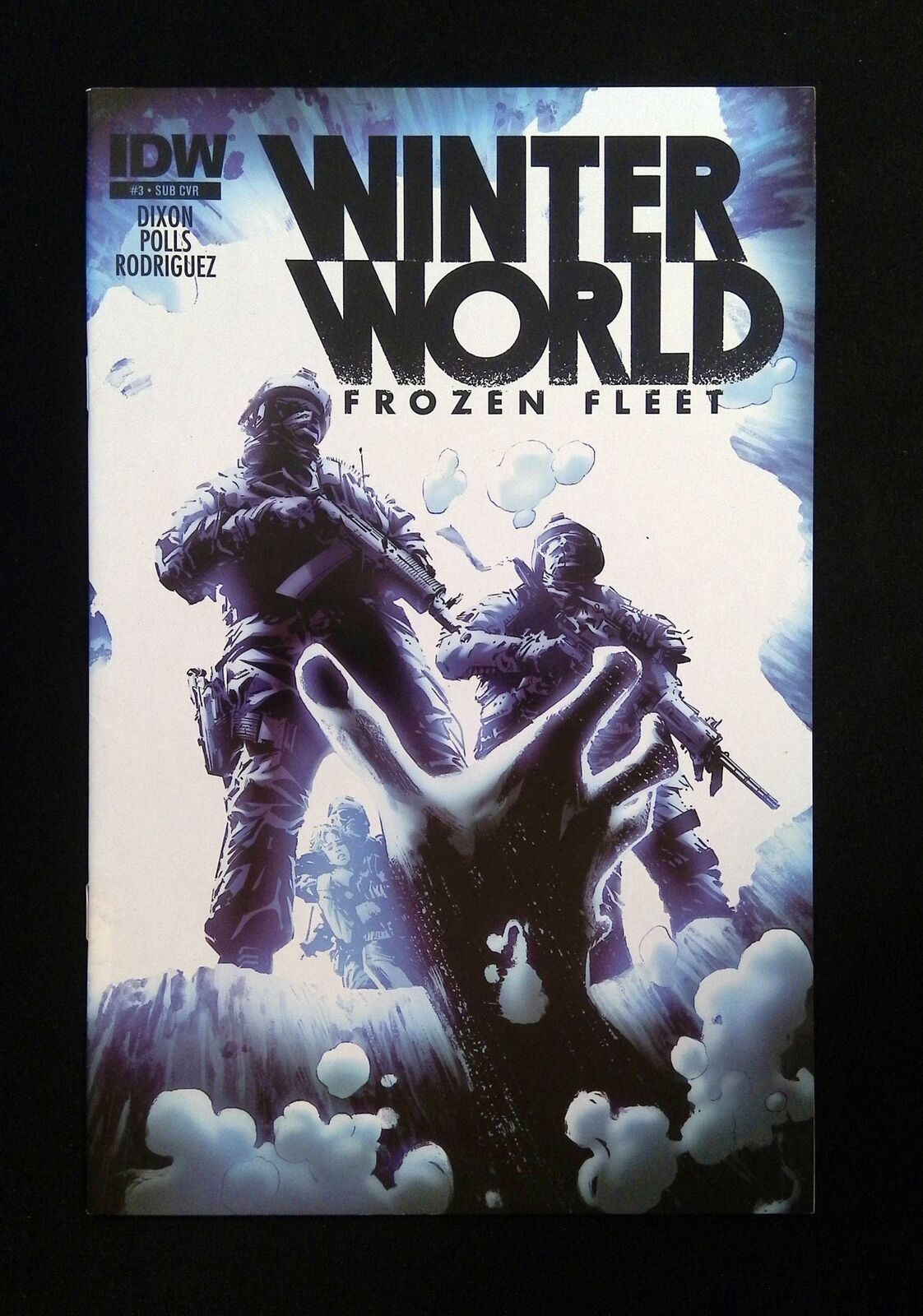 Winterworld Frozen Fleet #3Sub Idw Comics 2015 Nm Guice Variant