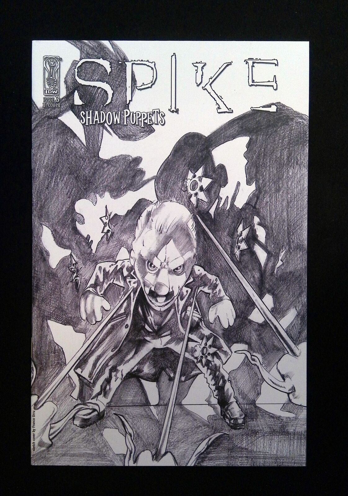 Spike Shadow Puppets #3Ri Idw Comics 2007 Nm+ Urru Variant