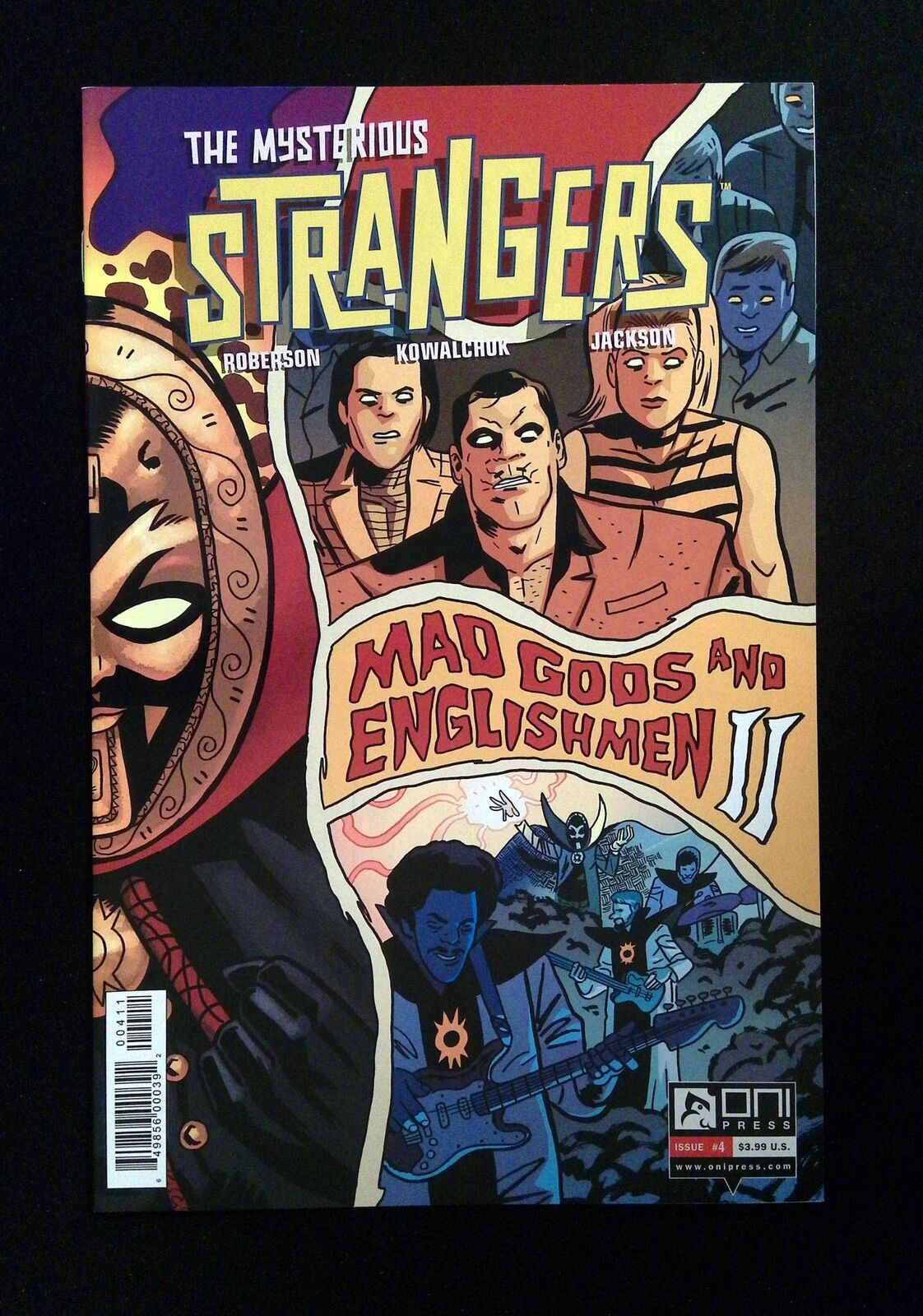 Mysterious Strangers #4 Oni Comics 2013 Vf/Nm