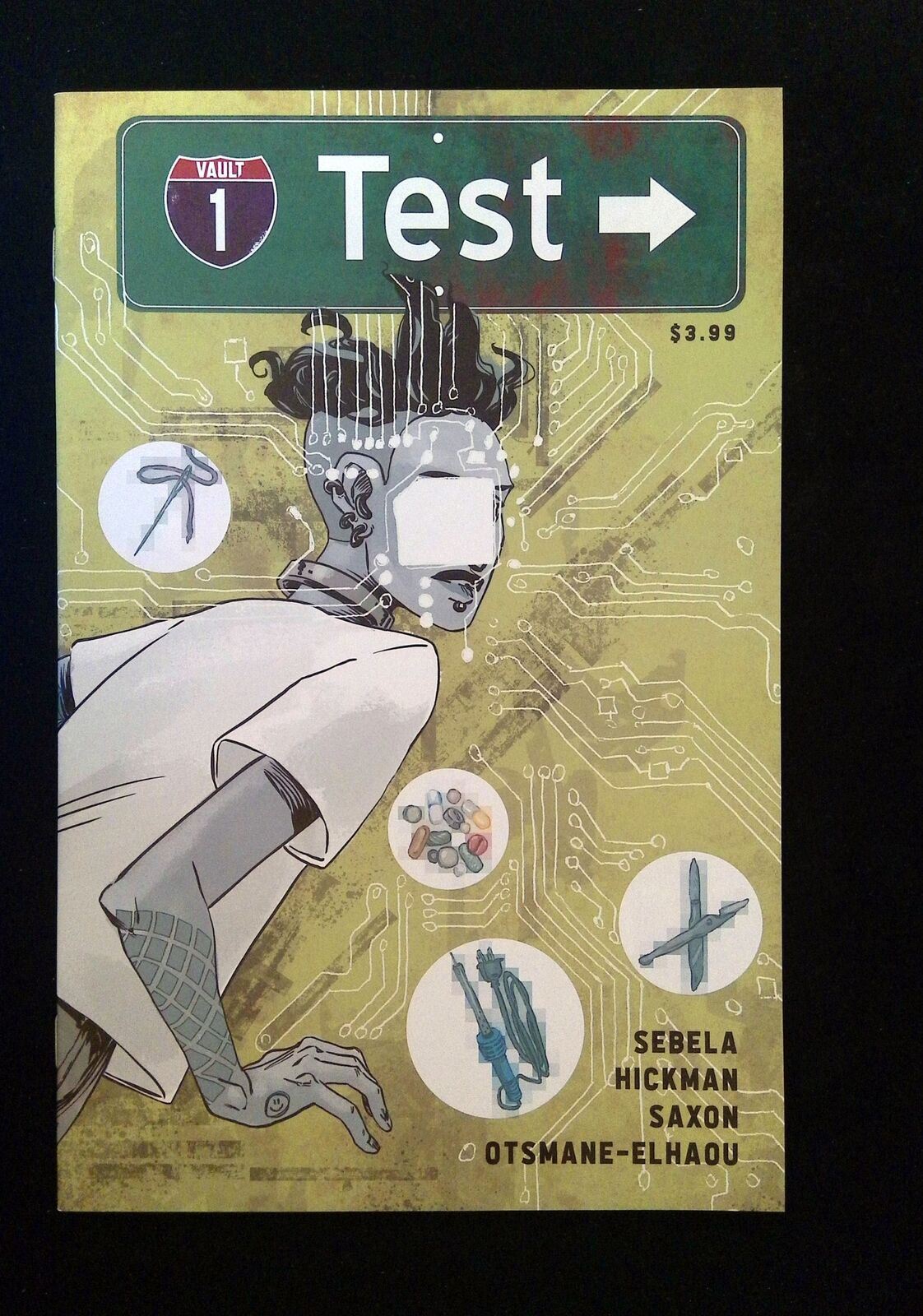 Test #1 Vault Comics 2019 Nm