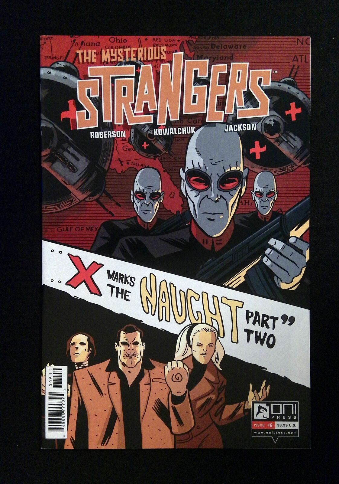 Mysterious Strangers #6 Oni Comics 2013 Vf/Nm