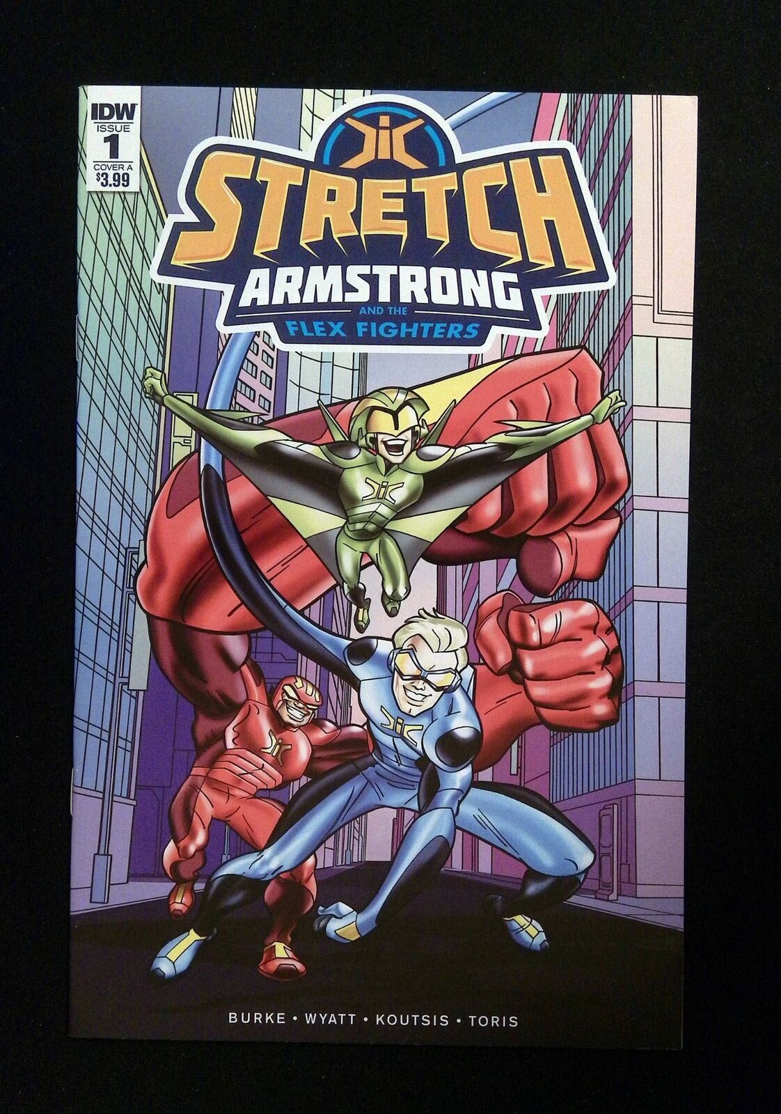 Stretch Armstrong And Flex Fighters #1 Idw Comics 2018 Nm