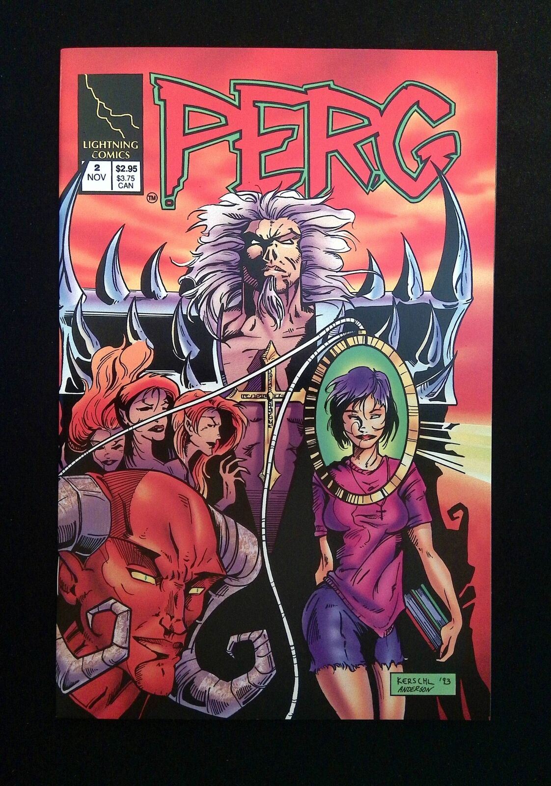 Perg #2 Lightning Comics 1993 Nm